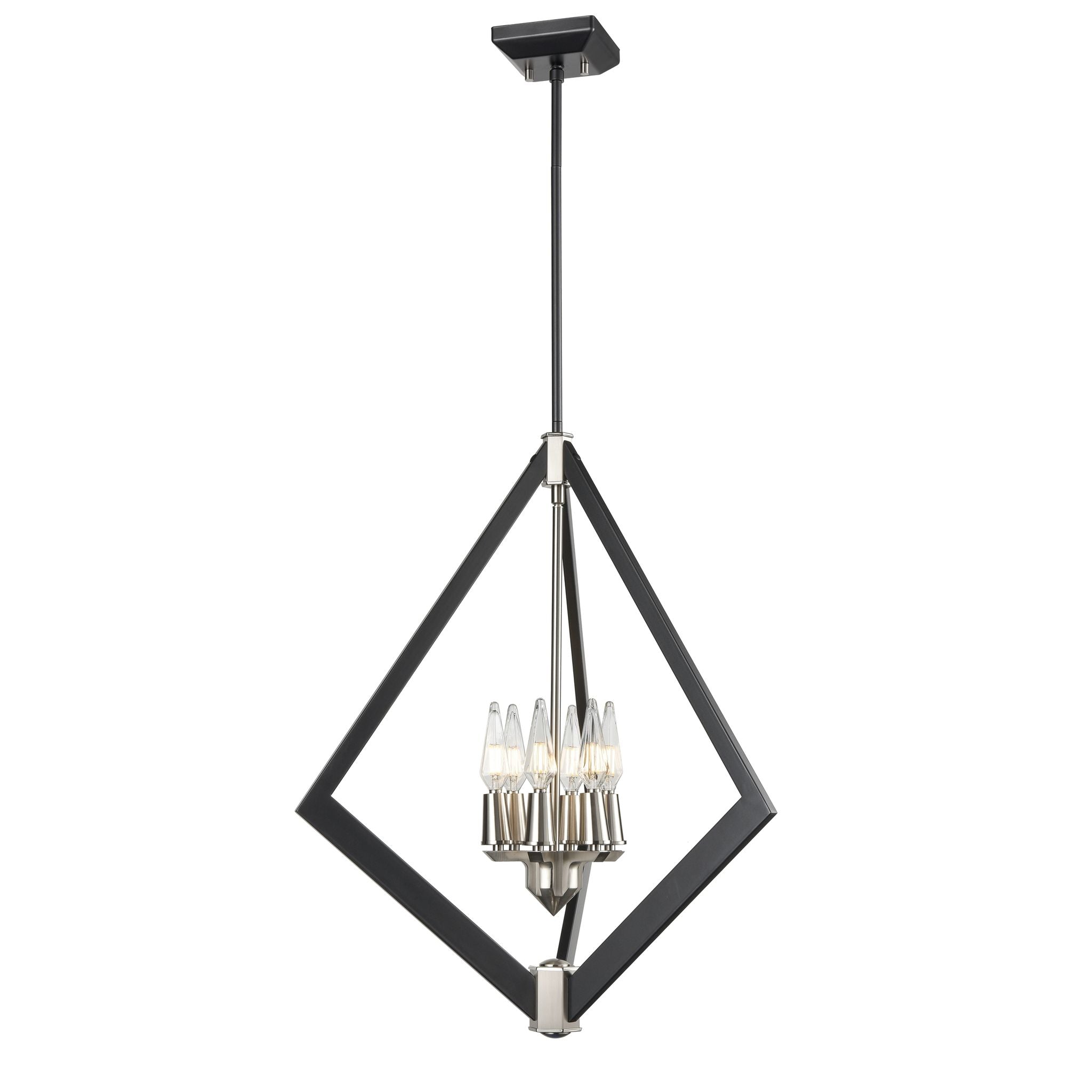 Chandelier Chandelier Nickel, Graphite - DVP40148SN+GR | DVI