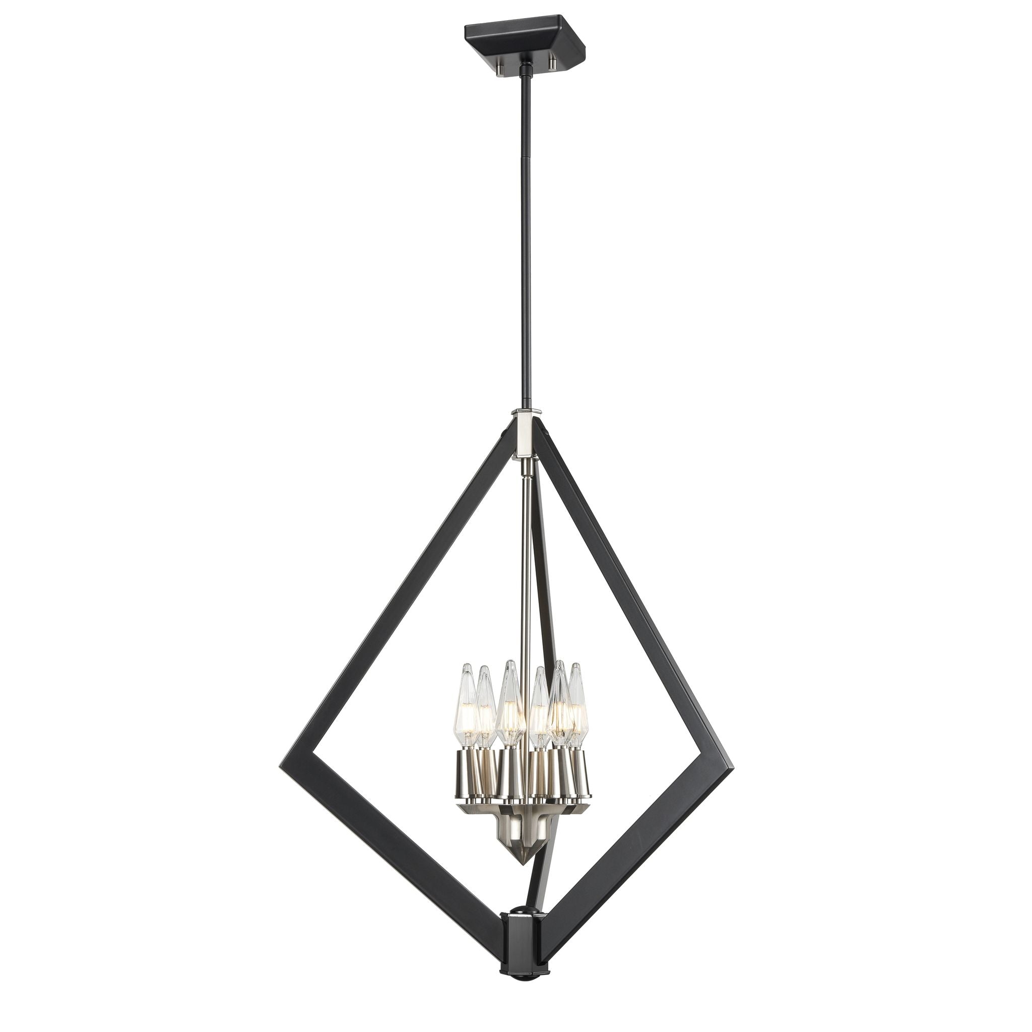 Chandelier Chandelier Nickel, Graphite - DVP40148SN+GR | DVI