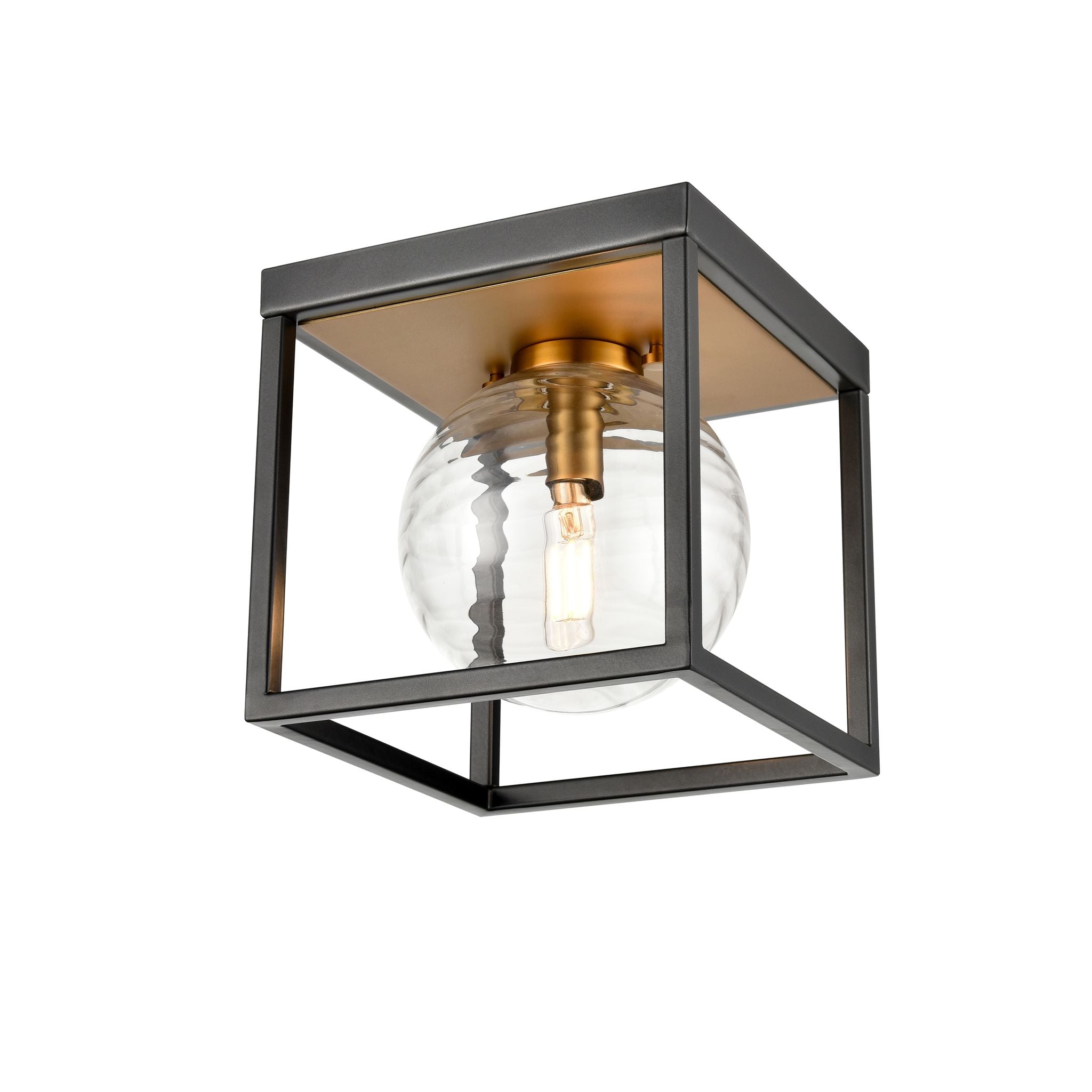 Tropea Flush mount Gold, Graphite - DVP40432BR+GR-RPG | DVI