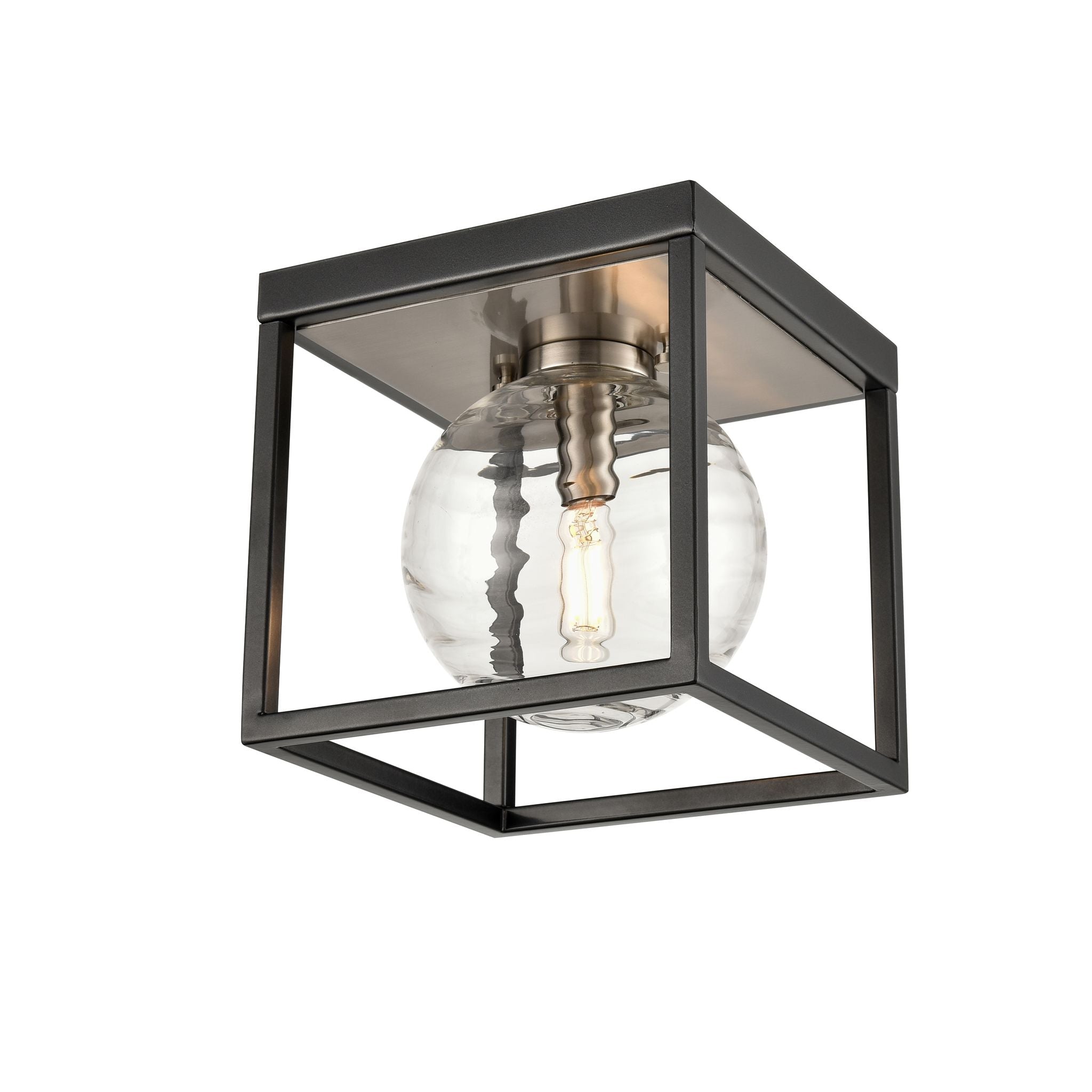 Tropea Flush mount Stainless steel, Graphite - DVP40432SN+GR-RPG | DVI