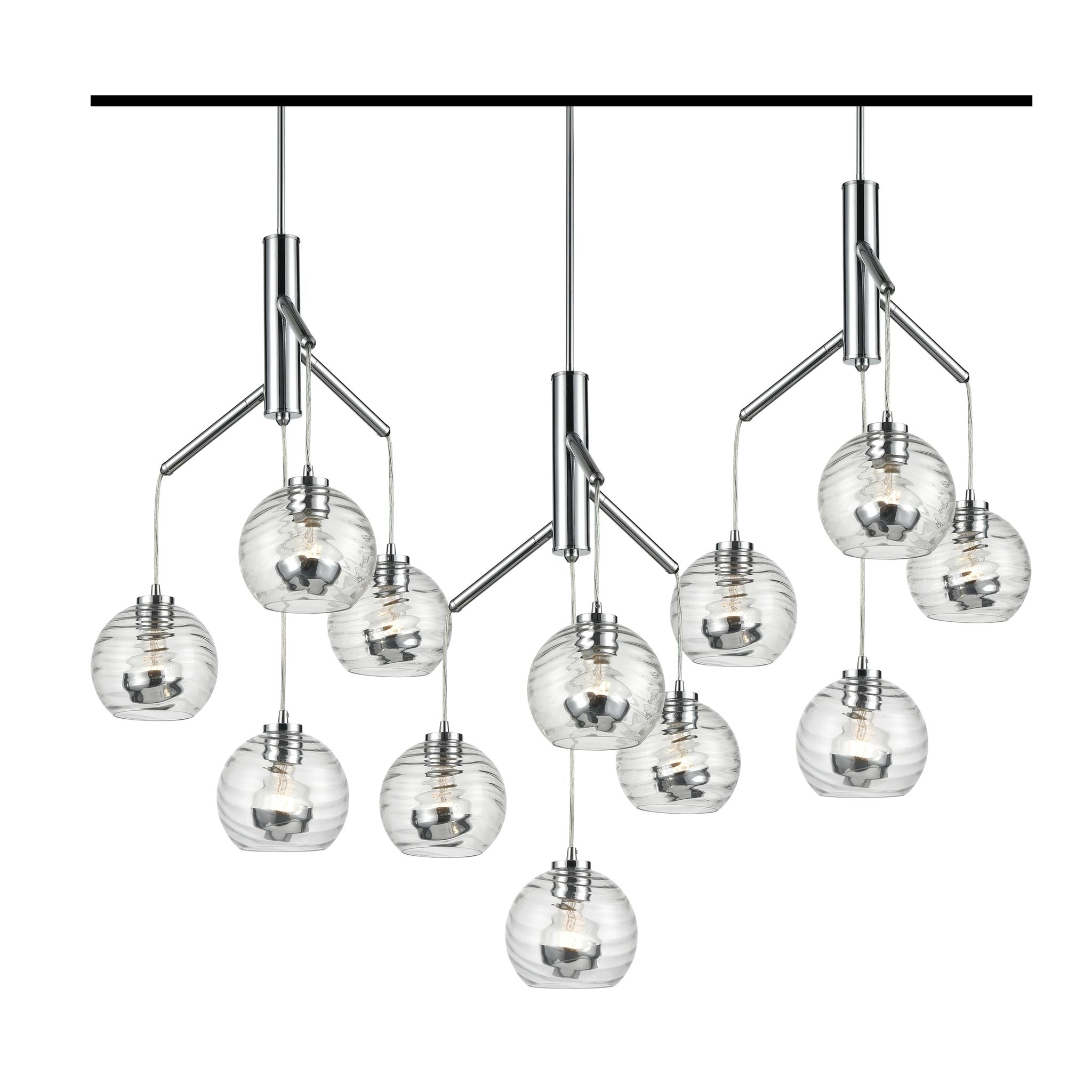 Tropea Pendant Chrome - DVP40457CH-RPG | DVI
