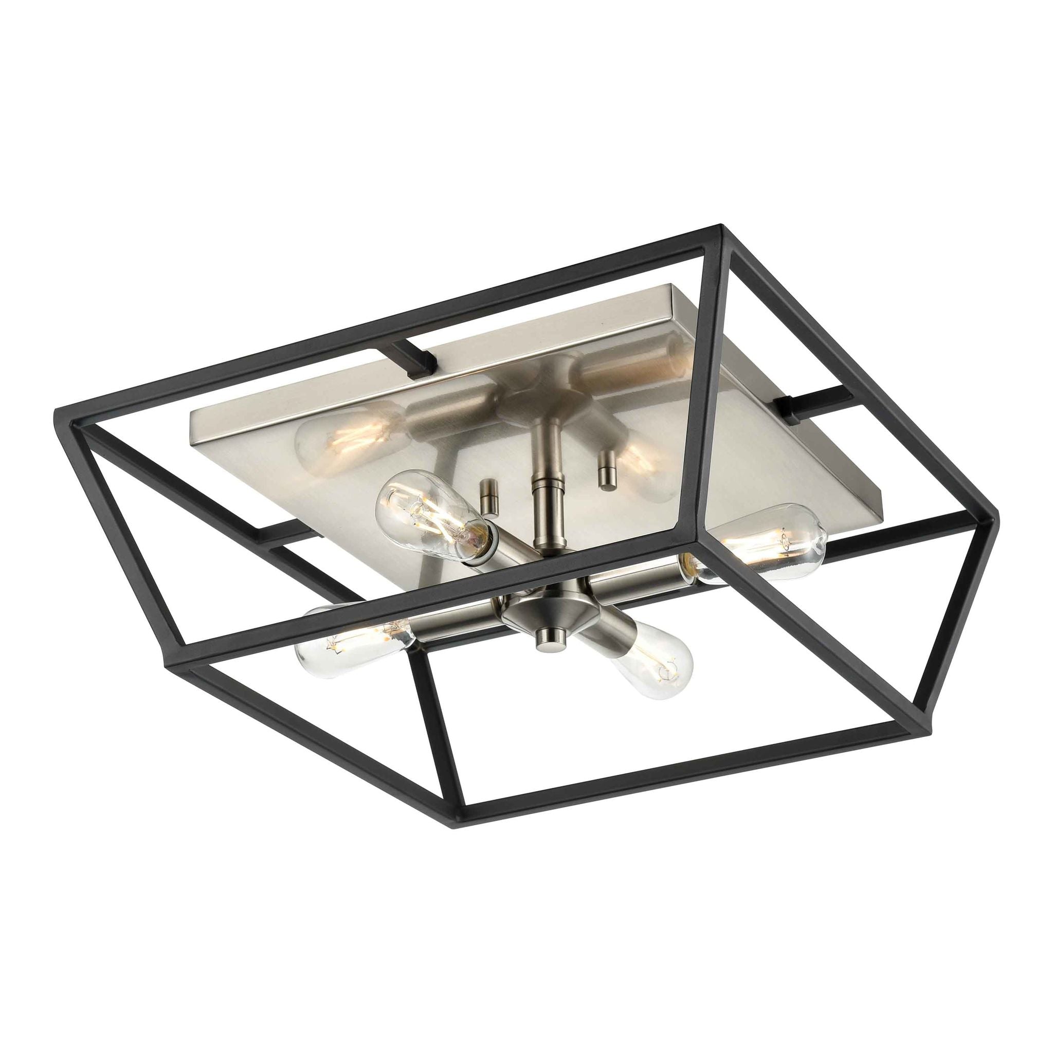 Cabot Trail Flush mount Stainless steel, Graphite - DVP43811SN+GR | DVI