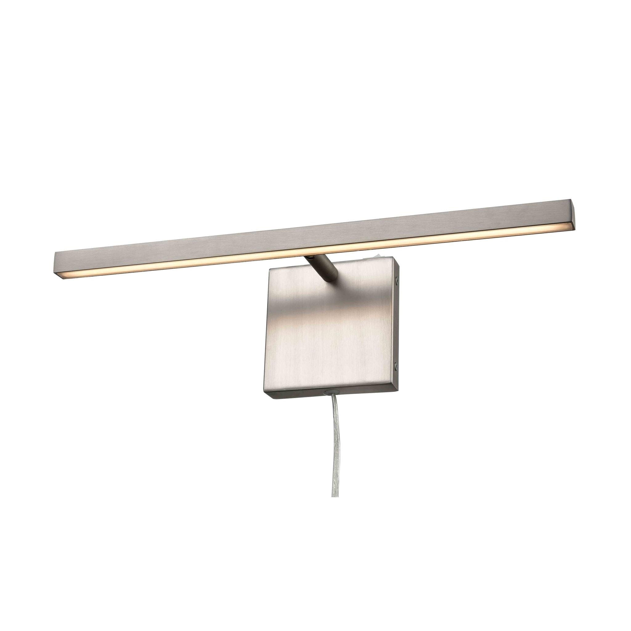 Maud AC LED Sconce Stainless steel INTEGRATED LED - DVP44816BN | DVI