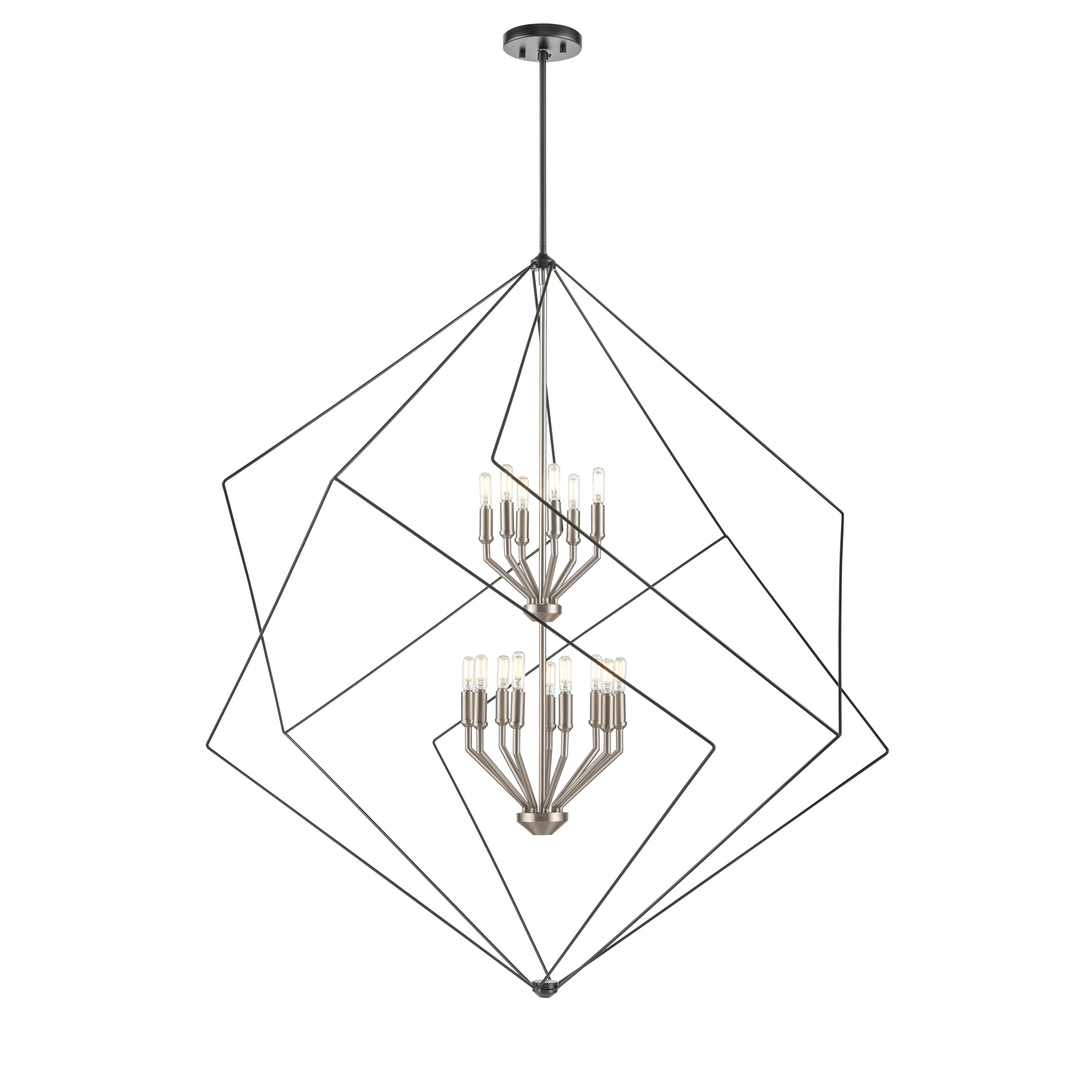 Ashoona Pendant Black, Nickel - DVP44949BN+EB | DVI