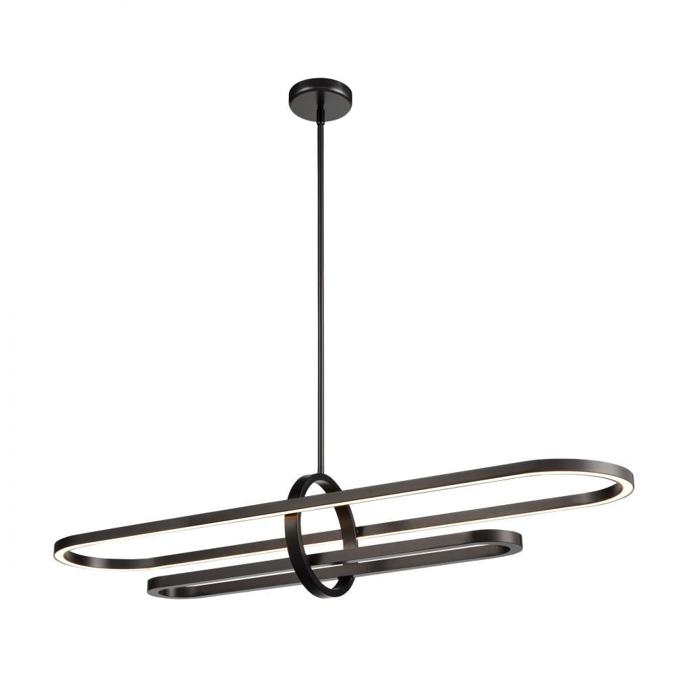PERIGEE Pendant Graphite INTEGRATED LED - DVP46502GR | DVI
