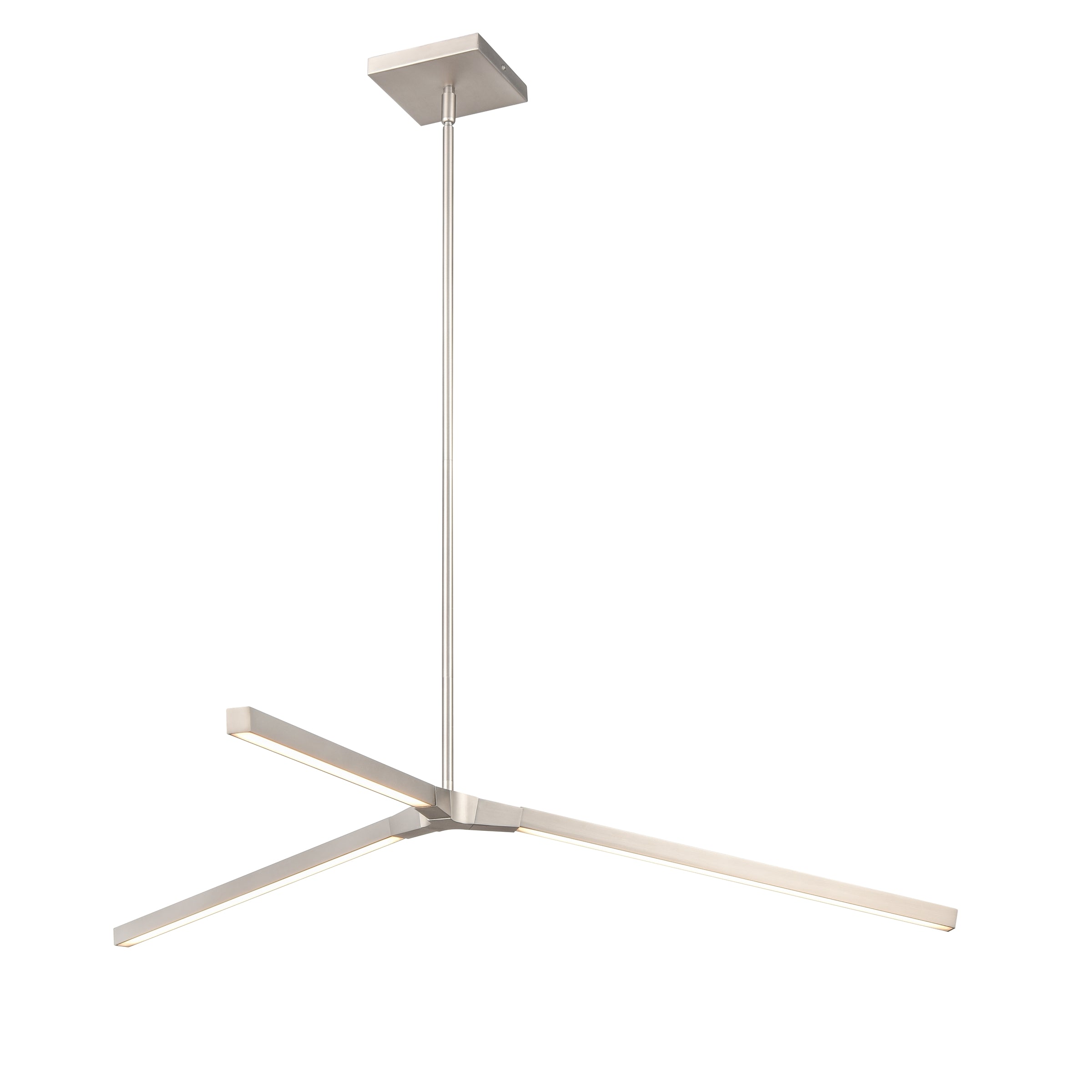 Irdani AC LED Pendant Nickel INTEGRATED LED - DVP46805BN | DVI