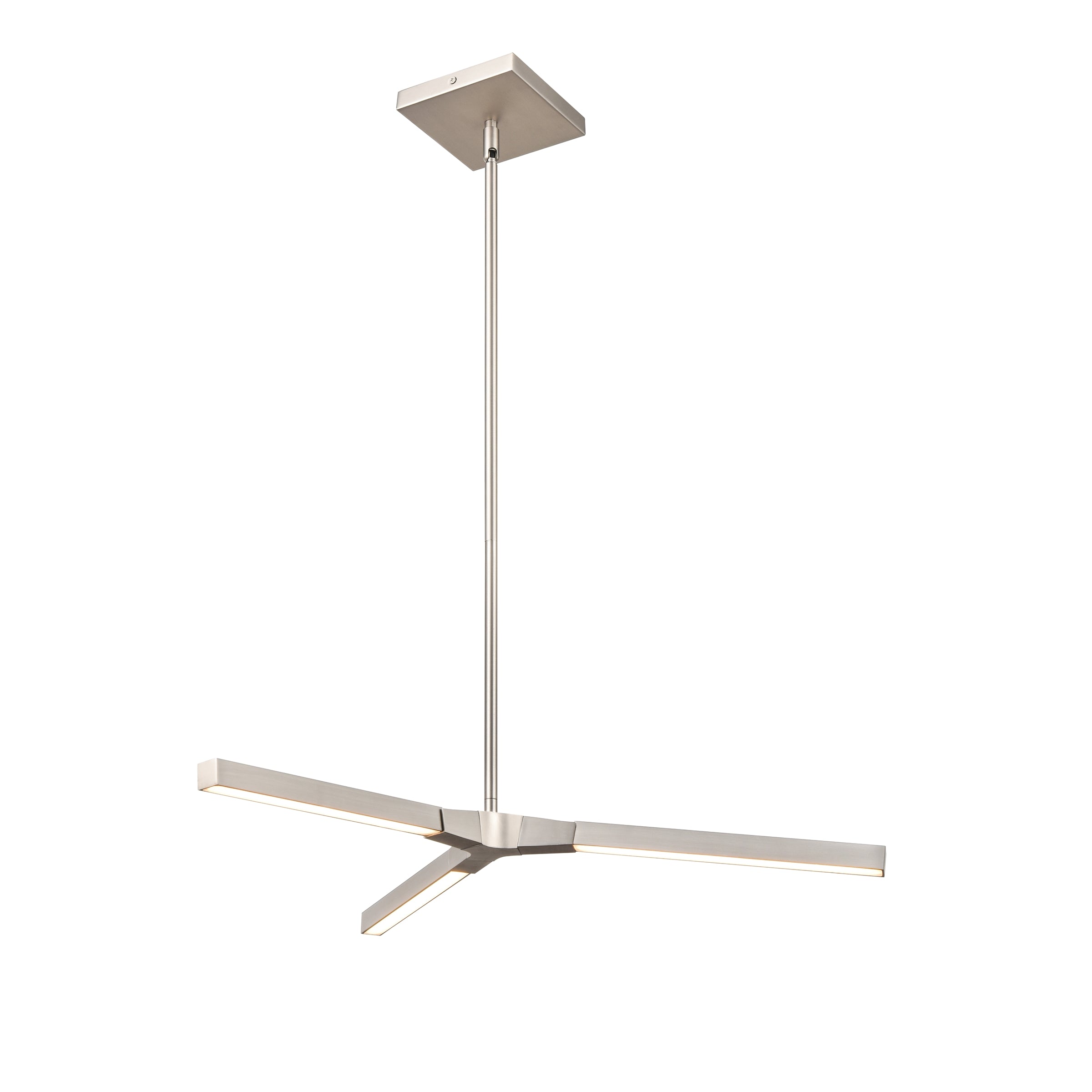 Irdani AC LED Pendant Nickel INTEGRATED LED - DVP46820BN | DVI