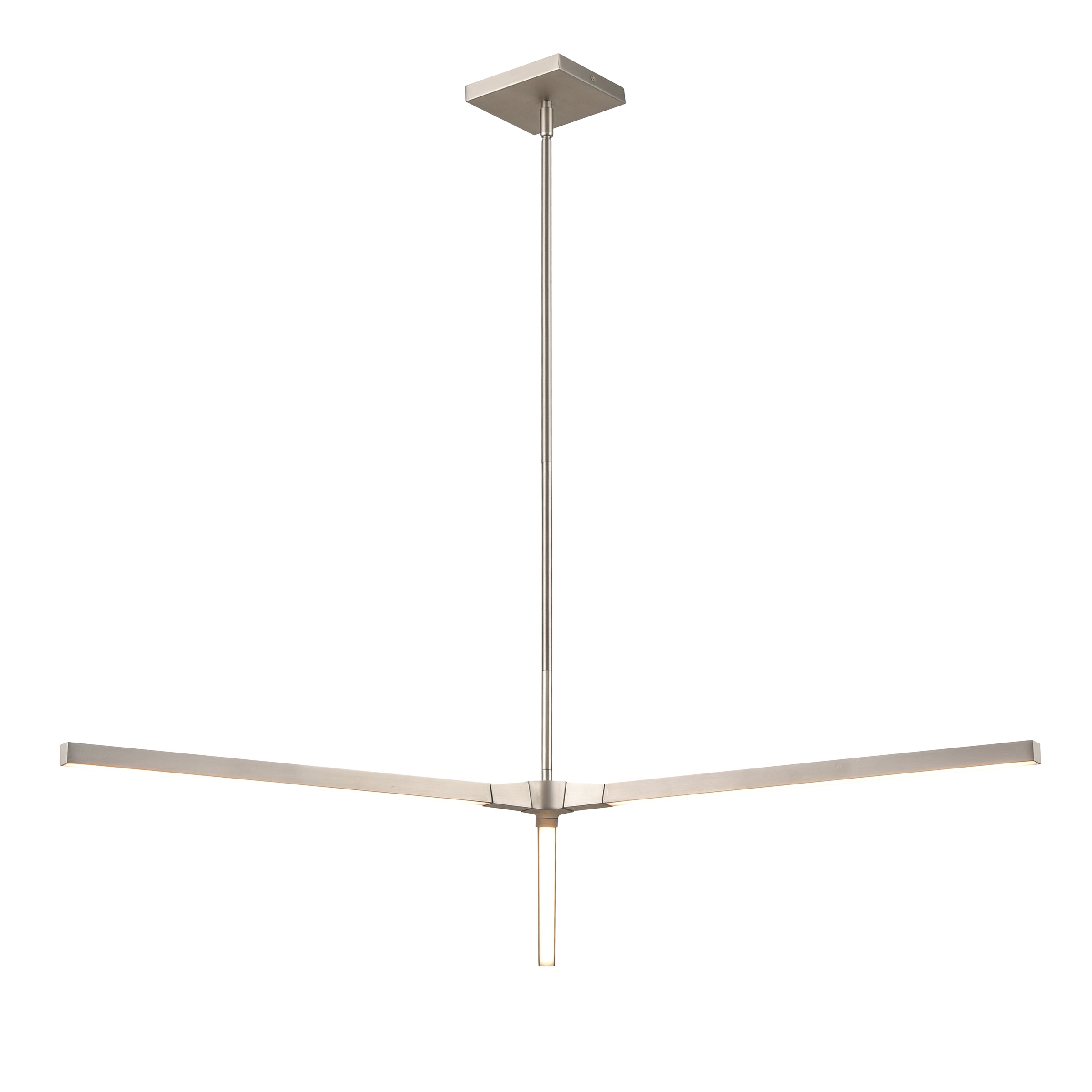 Irdani AC LED Pendant Nickel INTEGRATED LED - DVP46824BN | DVI