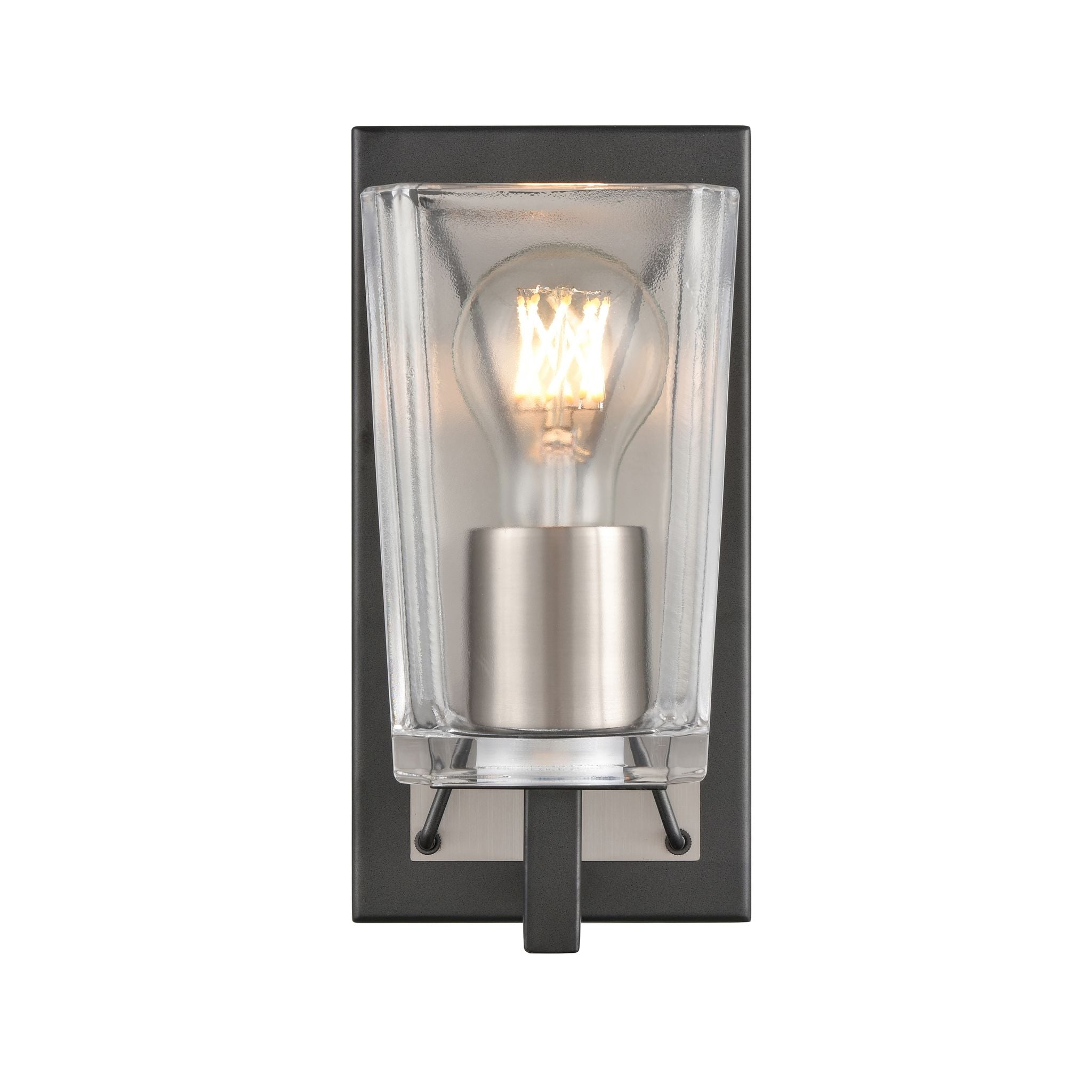Riverdale Sconce Stainless steel, Graphite - DVP46901SN+GR-CL | DVI
