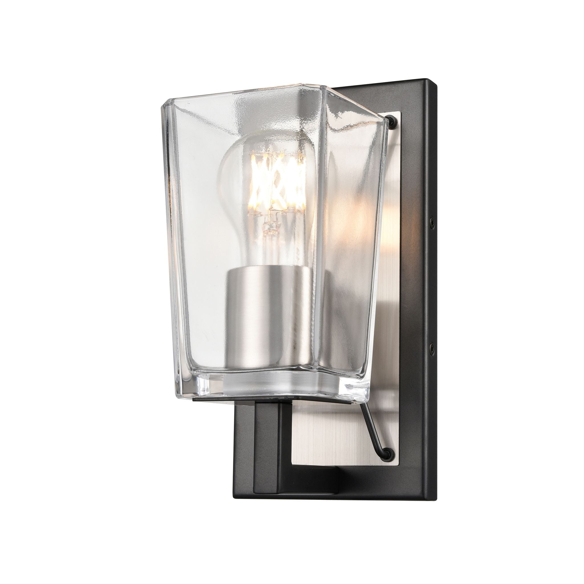 Riverdale Sconce Stainless steel, Graphite - DVP46901SN+GR-CL | DVI