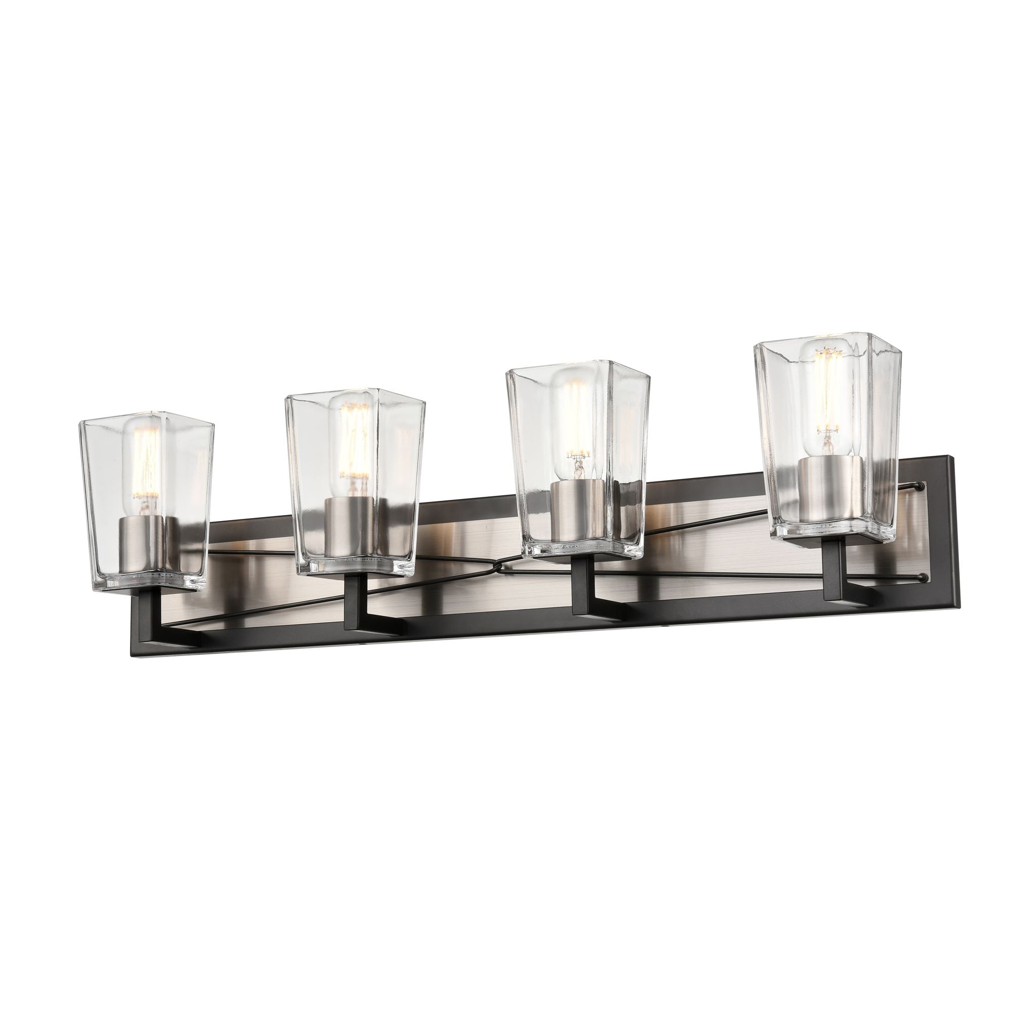 Riverdale Bathroom sconce Stainless steel, Graphite - DVP46944SN+GR-CL | DVI