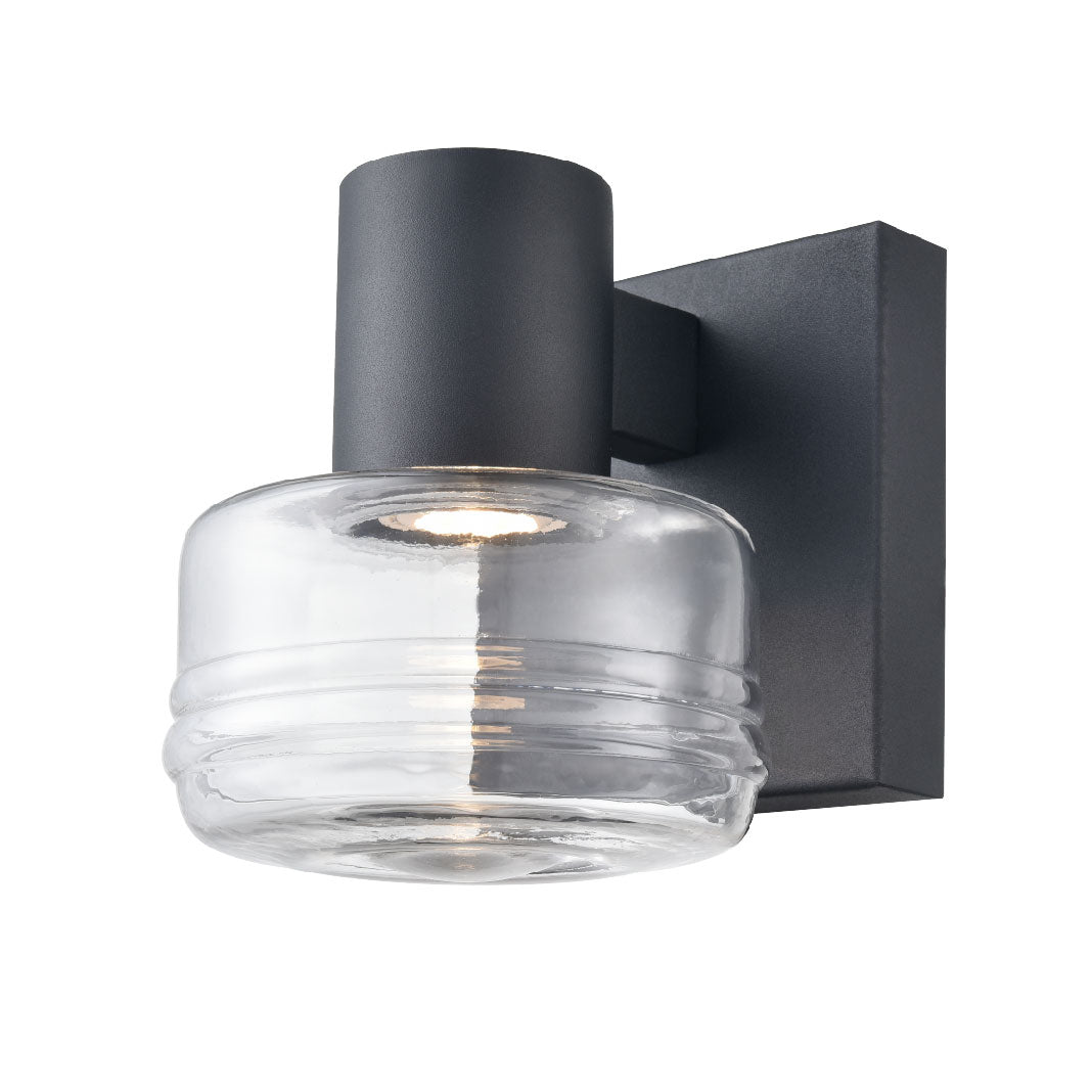 ROUGE VALLEY Outdoor wall sconce Black - DVP47273BK-RPG | DVI