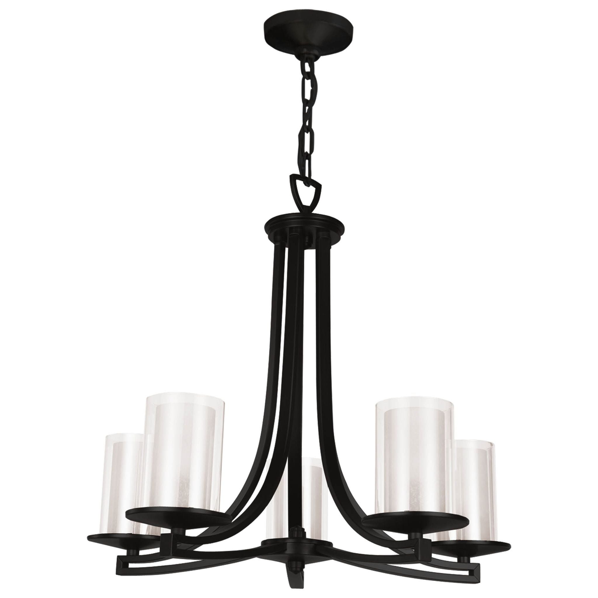 Essex Chandelier Graphite - DVP9025GR-OP | DVI
