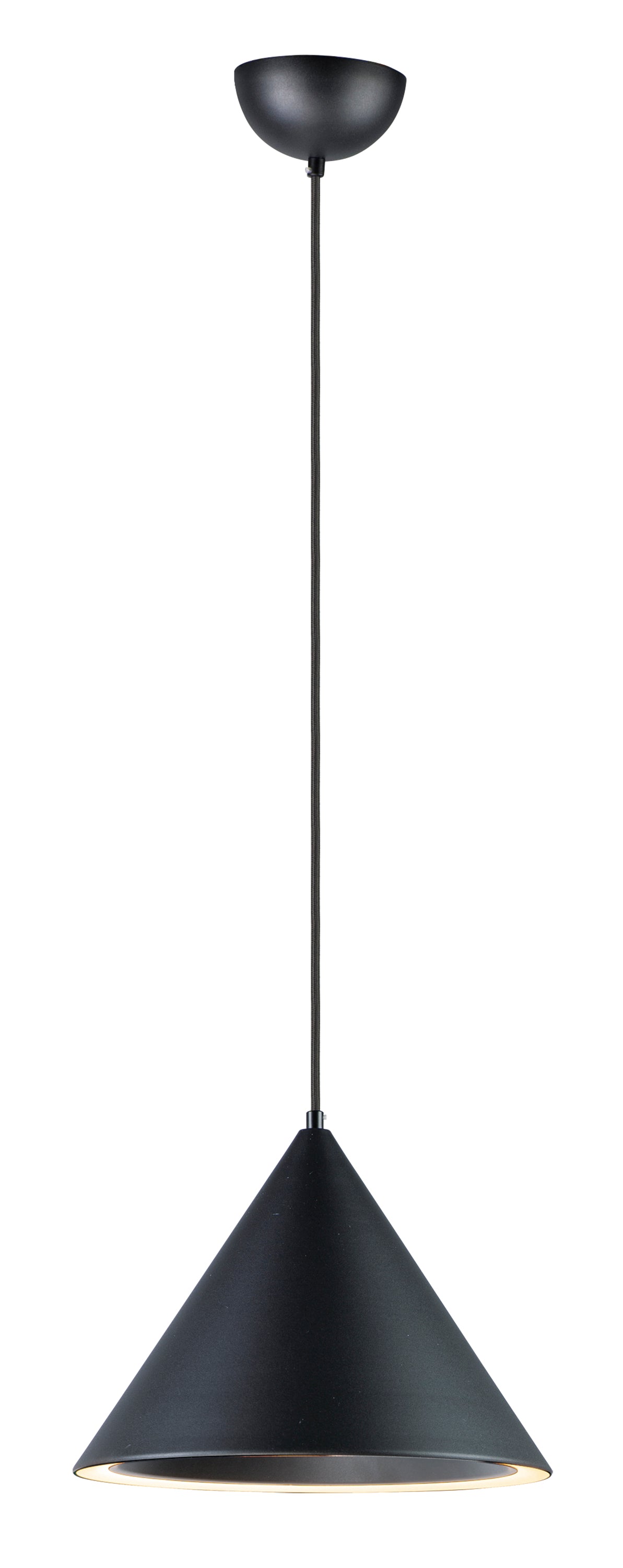 ABYSS Suspension simple Noir DEL INTÉGRÉ - E20084-BK | MAXIM/ET2