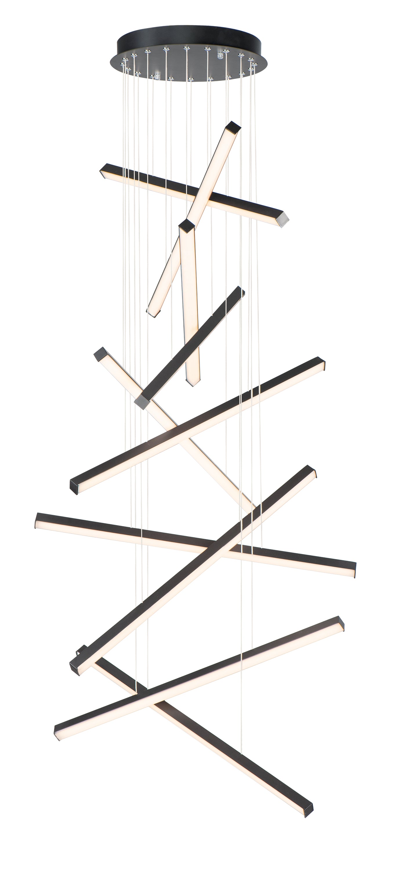 HOVER Suspension Noir DEL INTÉGRÉ - E21378-BK | MAXIM/ET2