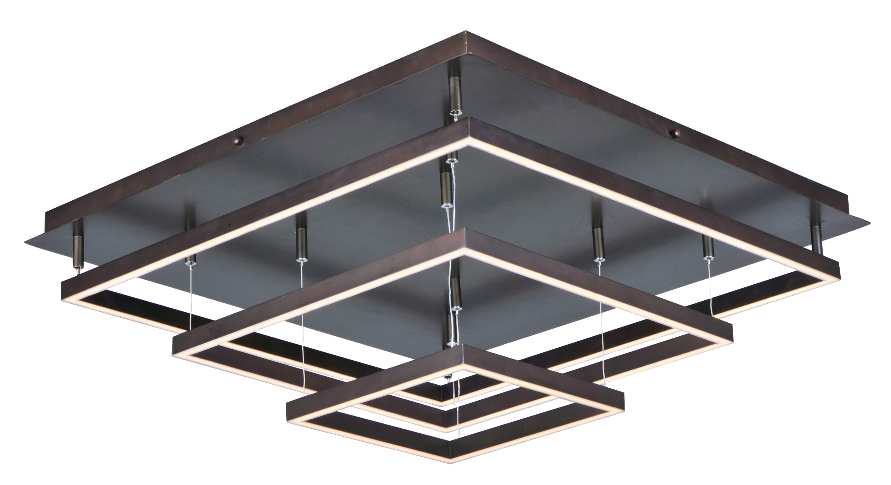 QUAD Flush mount Bronze INTEGRATED LED - E22408-BZ | MAXIM/ET2