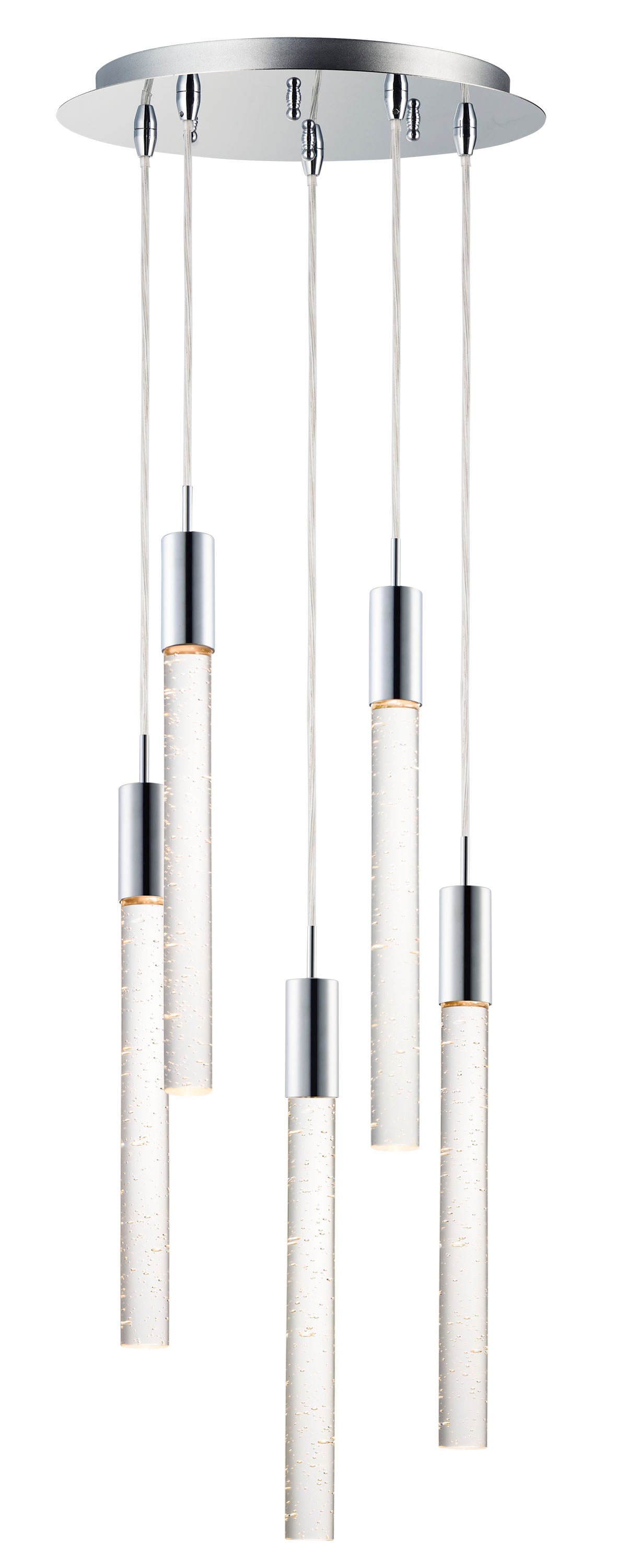 BIG FIZZ Pendant Chrome INTEGRATED LED - E22875-91PC | MAXIM/ET2