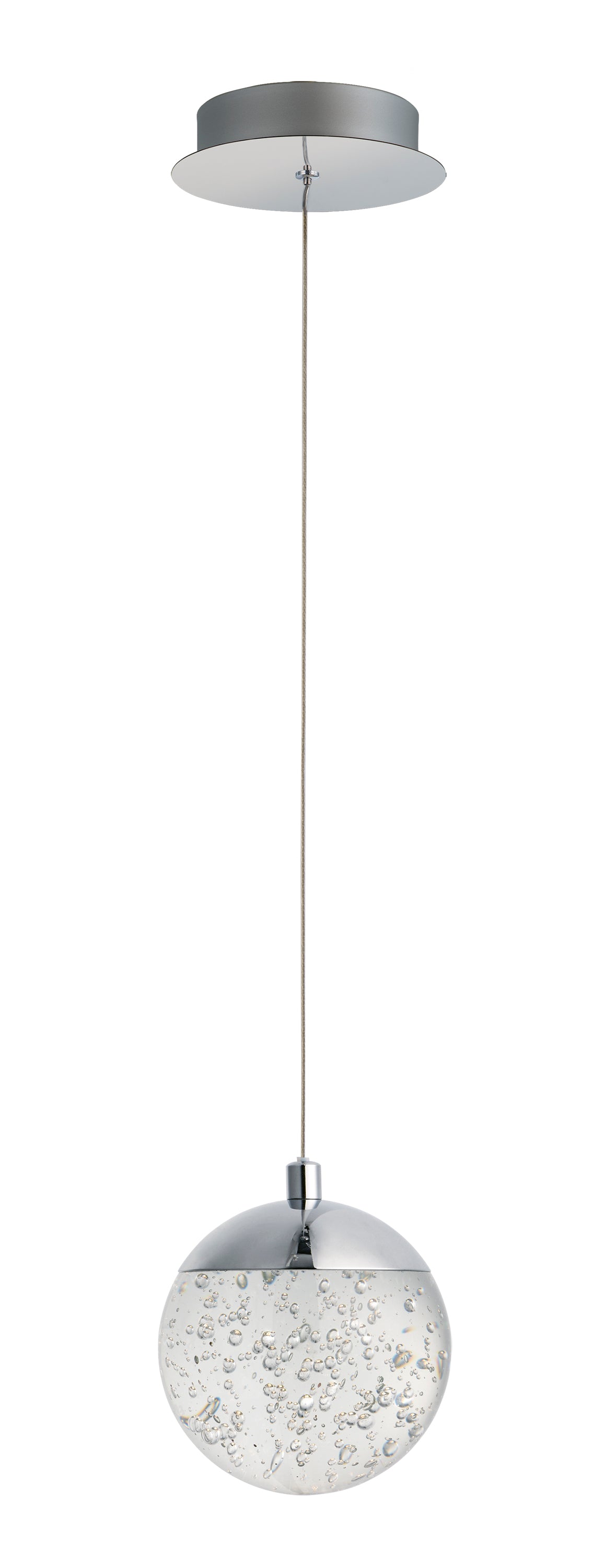 ORB II Pendant Chrome INTEGRATED LED - E24261-91PC | MAXIM/ET2