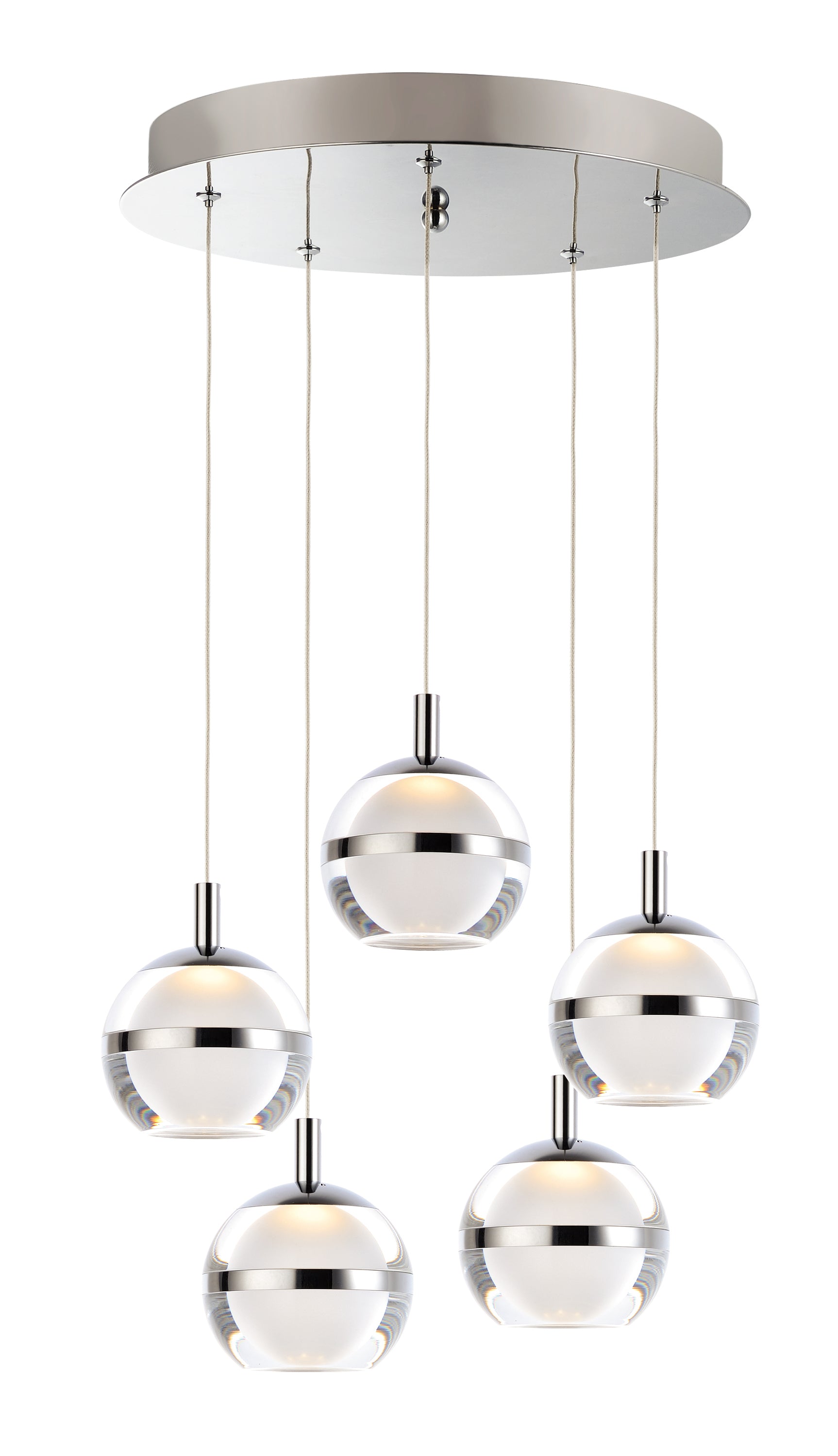 SWANK Pendant Chrome INTEGRATED LED - E24595-93PC | MAXIM/ET2