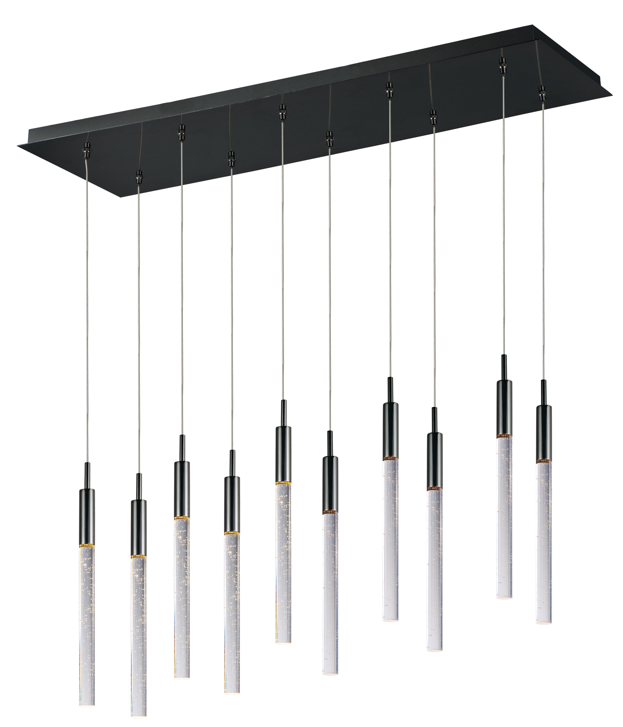 SCEPTER Suspension Noir DEL INTÉGRÉ - E32779-91BC | MAXIM/ET2