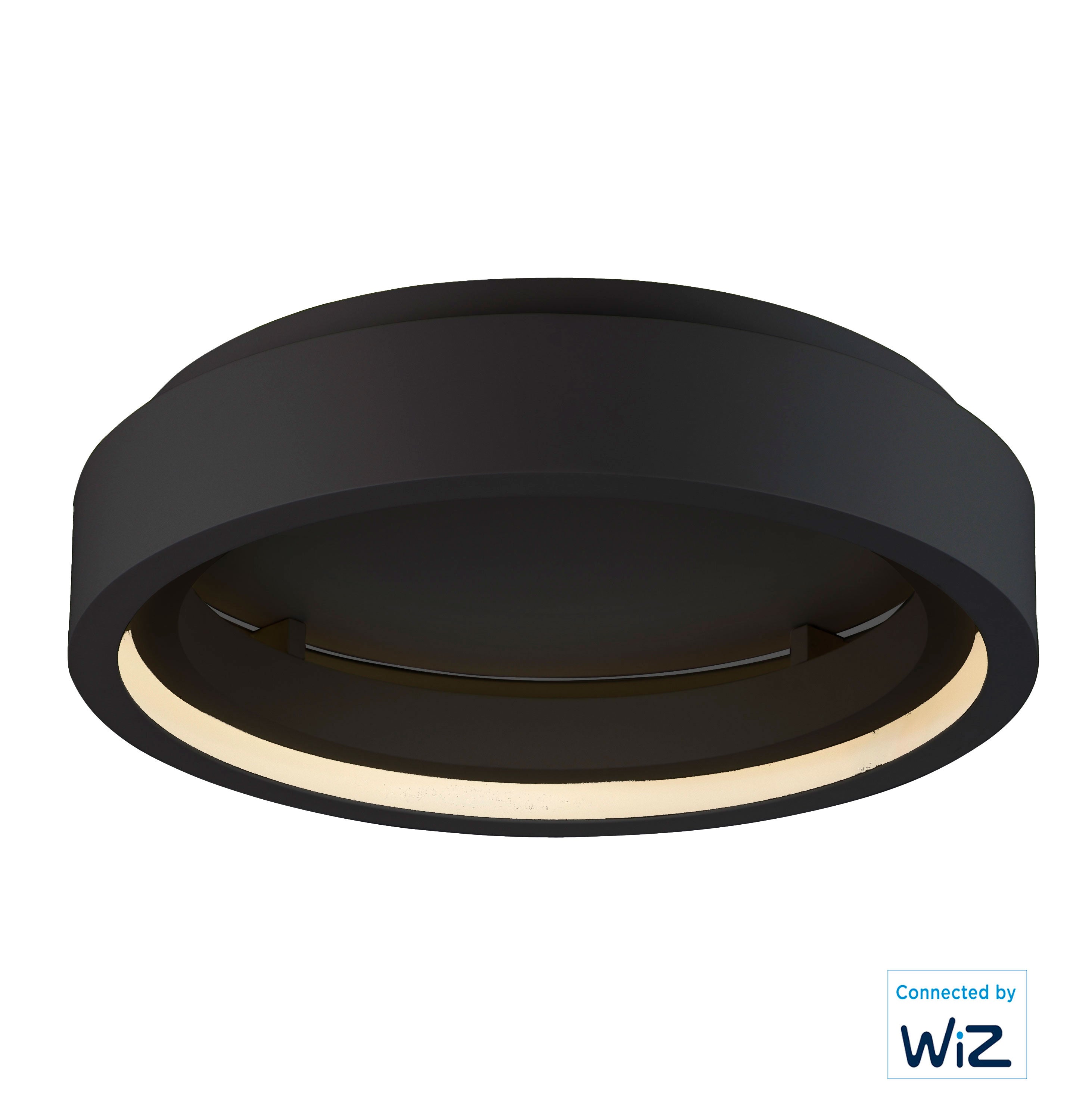 ICORONA CONNECTED BY WIZ Flush mount Black INTEGRATED LED - E35101-BK | MAXIM/ET3