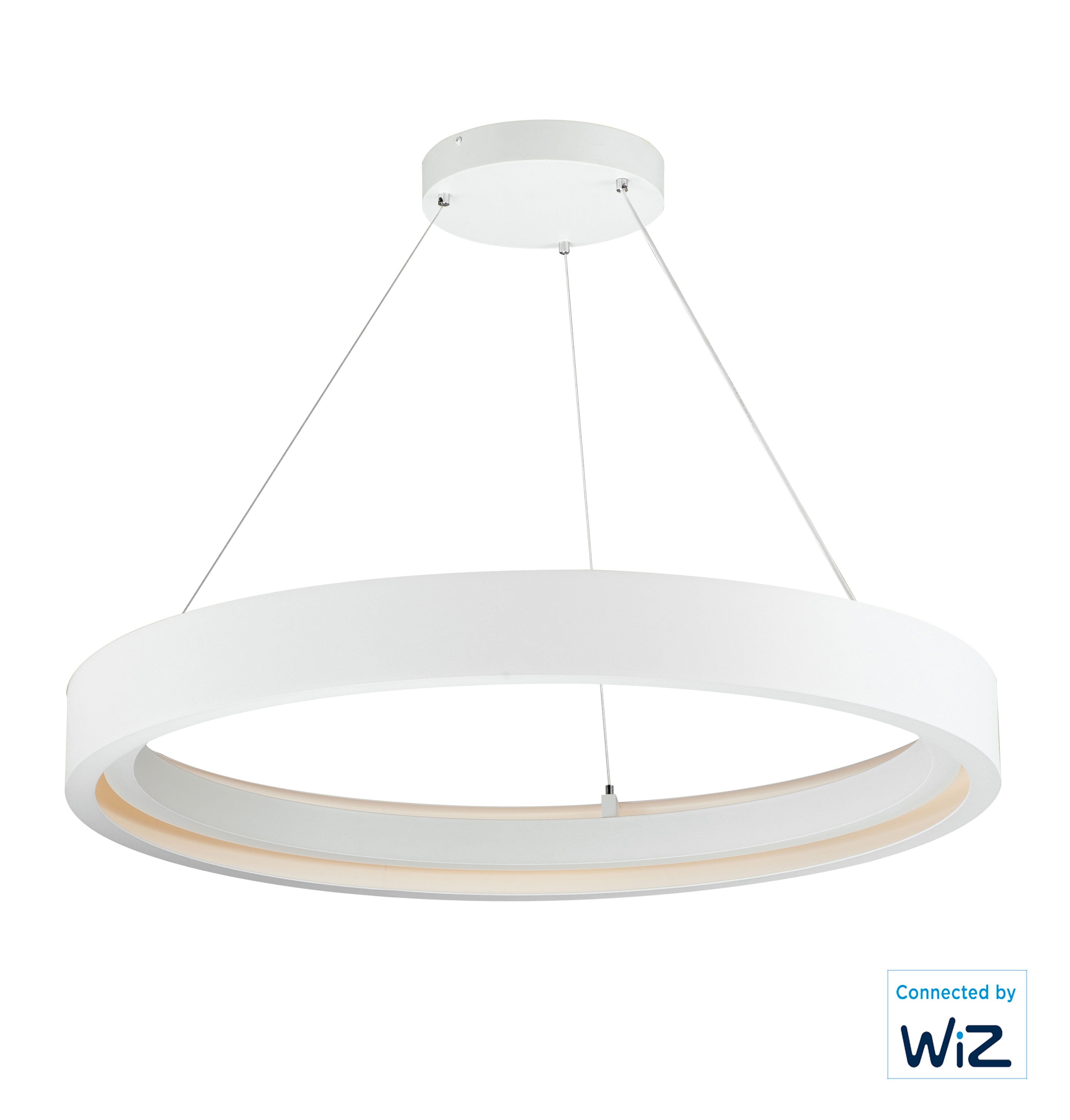 ICORONA-CONNECTED-BY-WIZ Suspension Blanc DEL INTÉGRÉ - E35106-MW | MAXIM / ET2