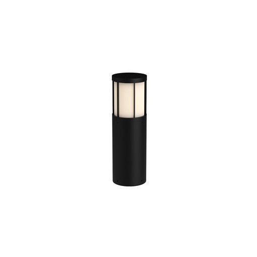 ALDEN Luminaire sur poteau Noir DEL INTÉGRÉ - EB49020-BK | KUZCO