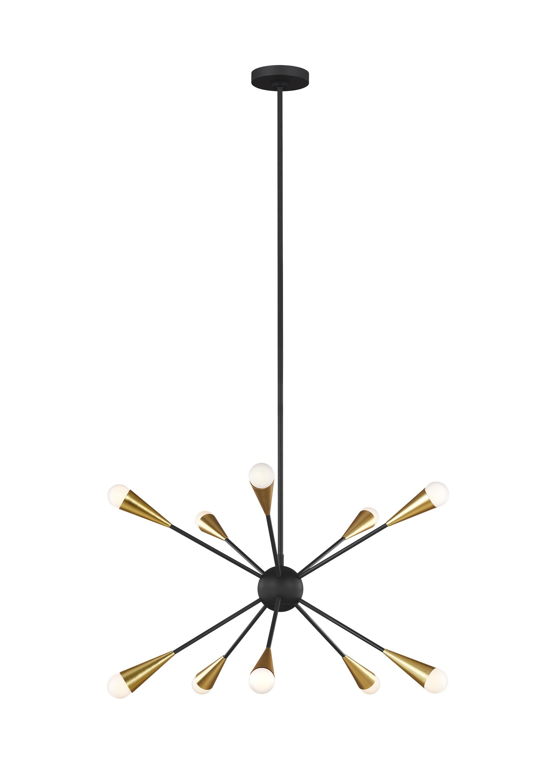 JAX Suspension Noir, Or - EC10310MBK | ELLEN DEGENERES