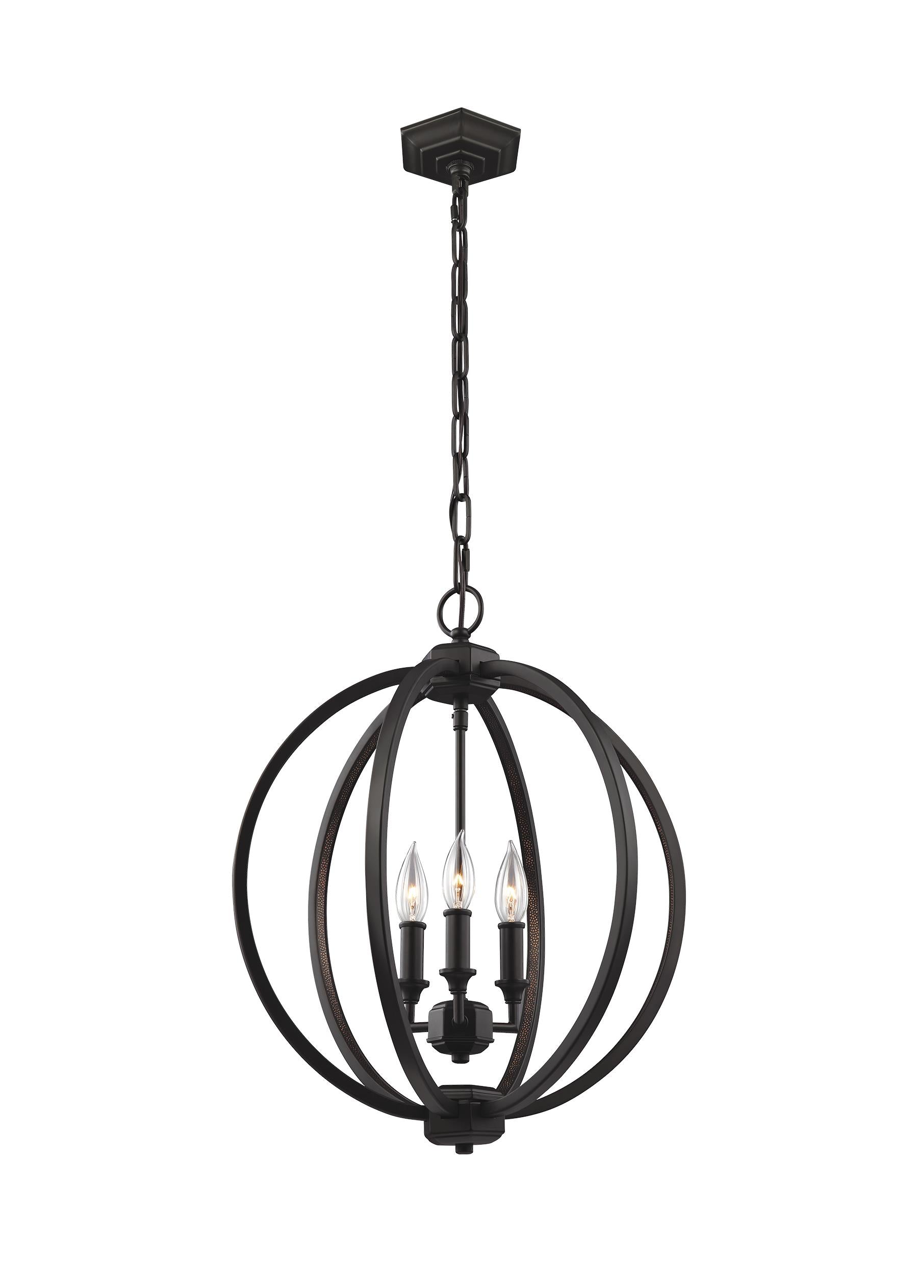 Corinne Pendant Bronze - F3060/3ORB | FEISS