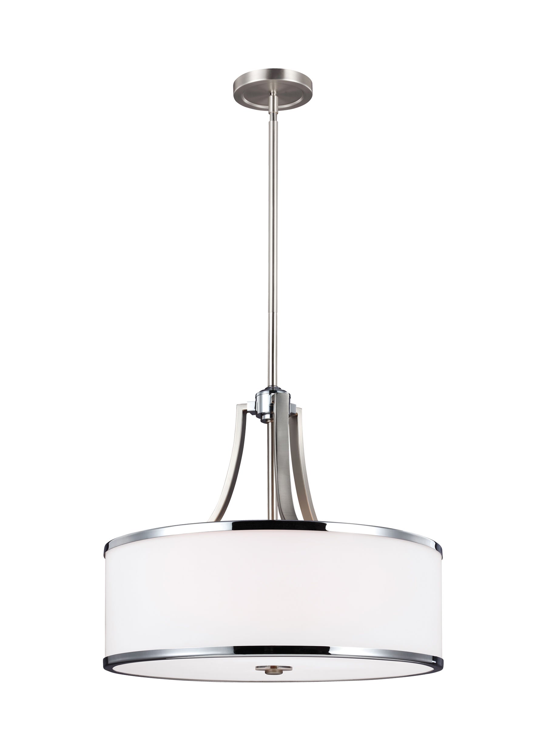 Prospect Park Suspension Nickel, Chrome - F3087/4SN/CH | GENERATION LIGHTING