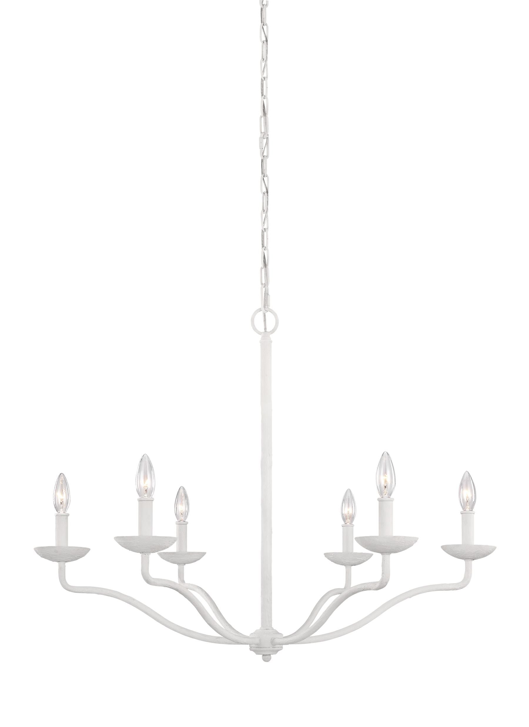 Annie Chandelier White - F3130/6PSW | FEISS