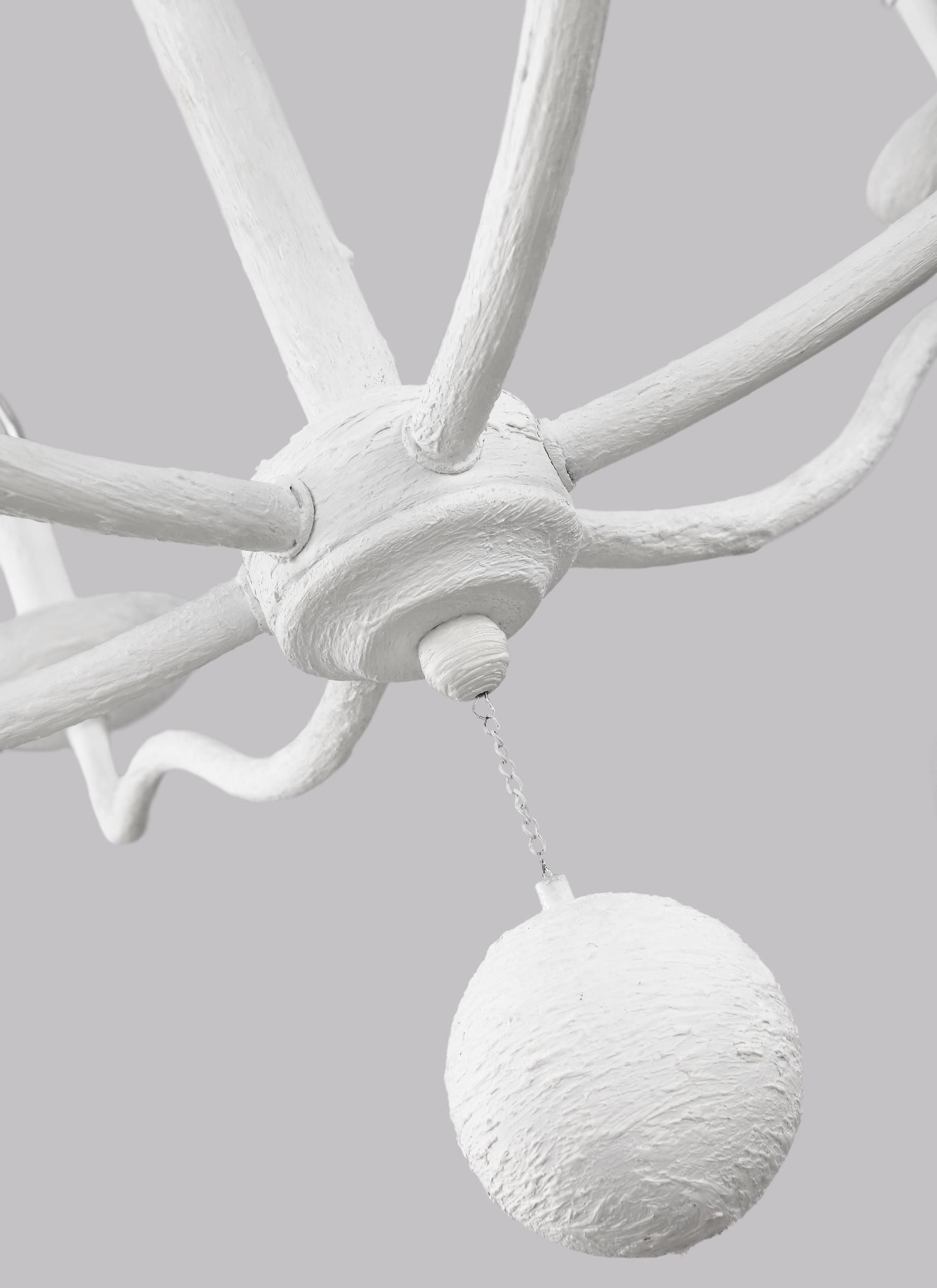 Annie Chandelier White - F3130/6PSW | FEISS