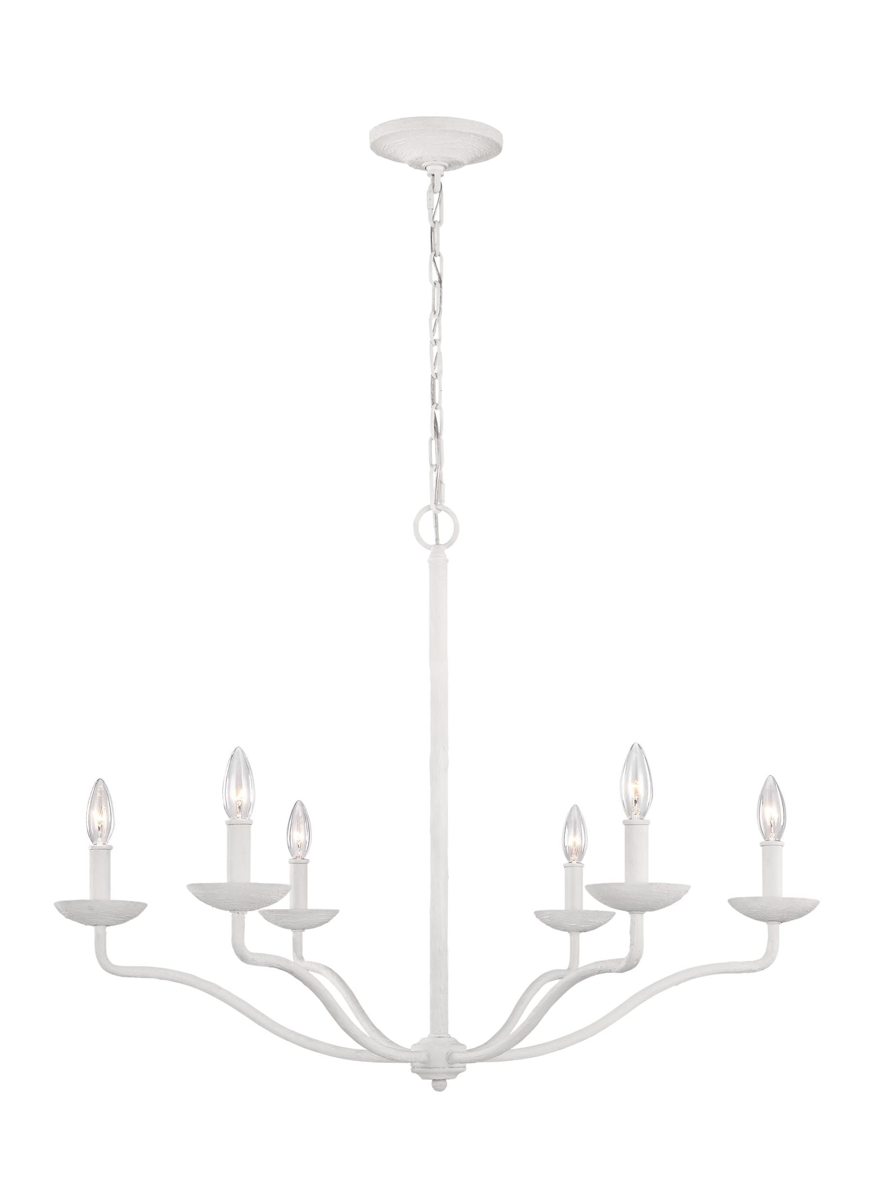 Annie Chandelier White - F3130/6PSW | FEISS
