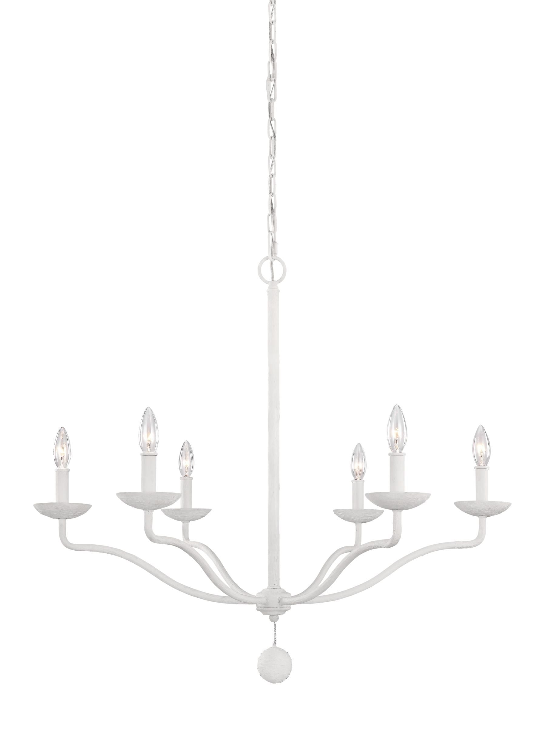 Annie Chandelier White - F3130/6PSW | FEISS