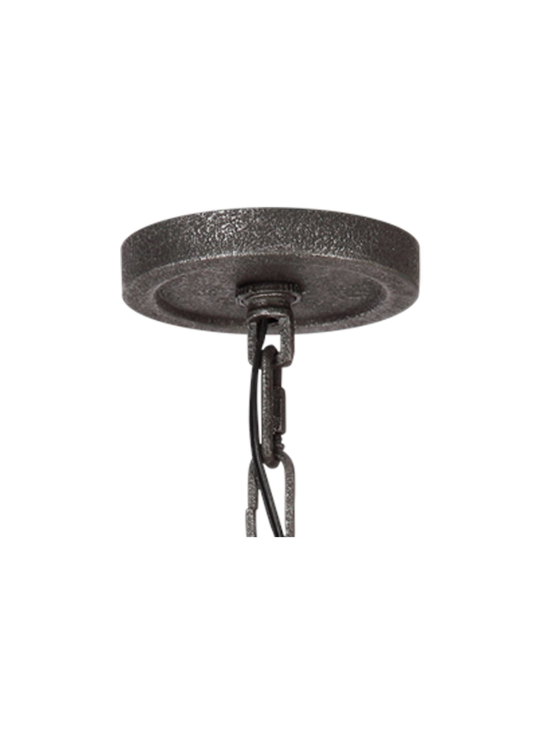 Angelo Chandelier Wood, Black - F3133/5DWK/SGM | FEISS