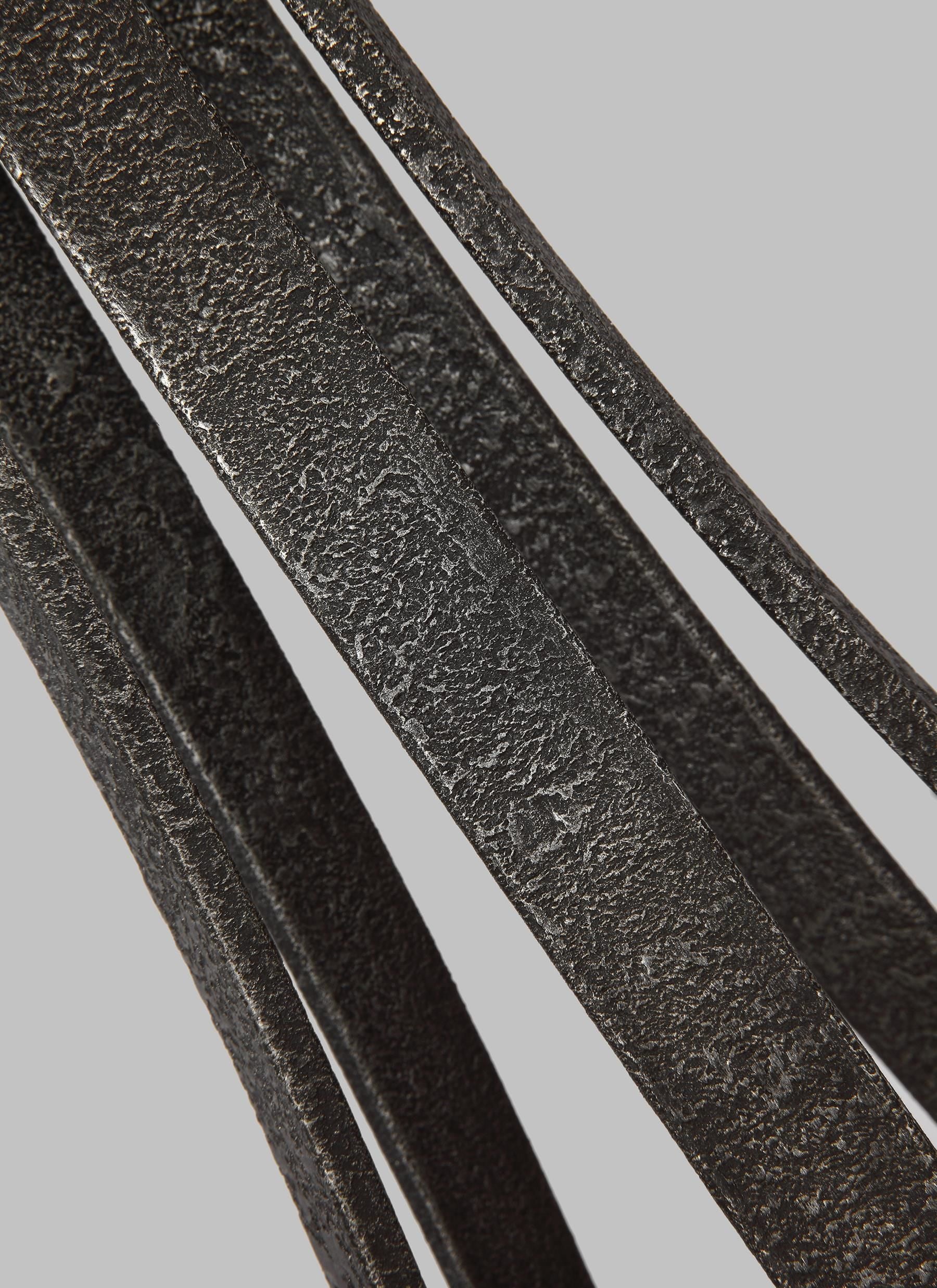 Angelo Chandelier Wood, Black - F3133/5DWK/SGM | FEISS