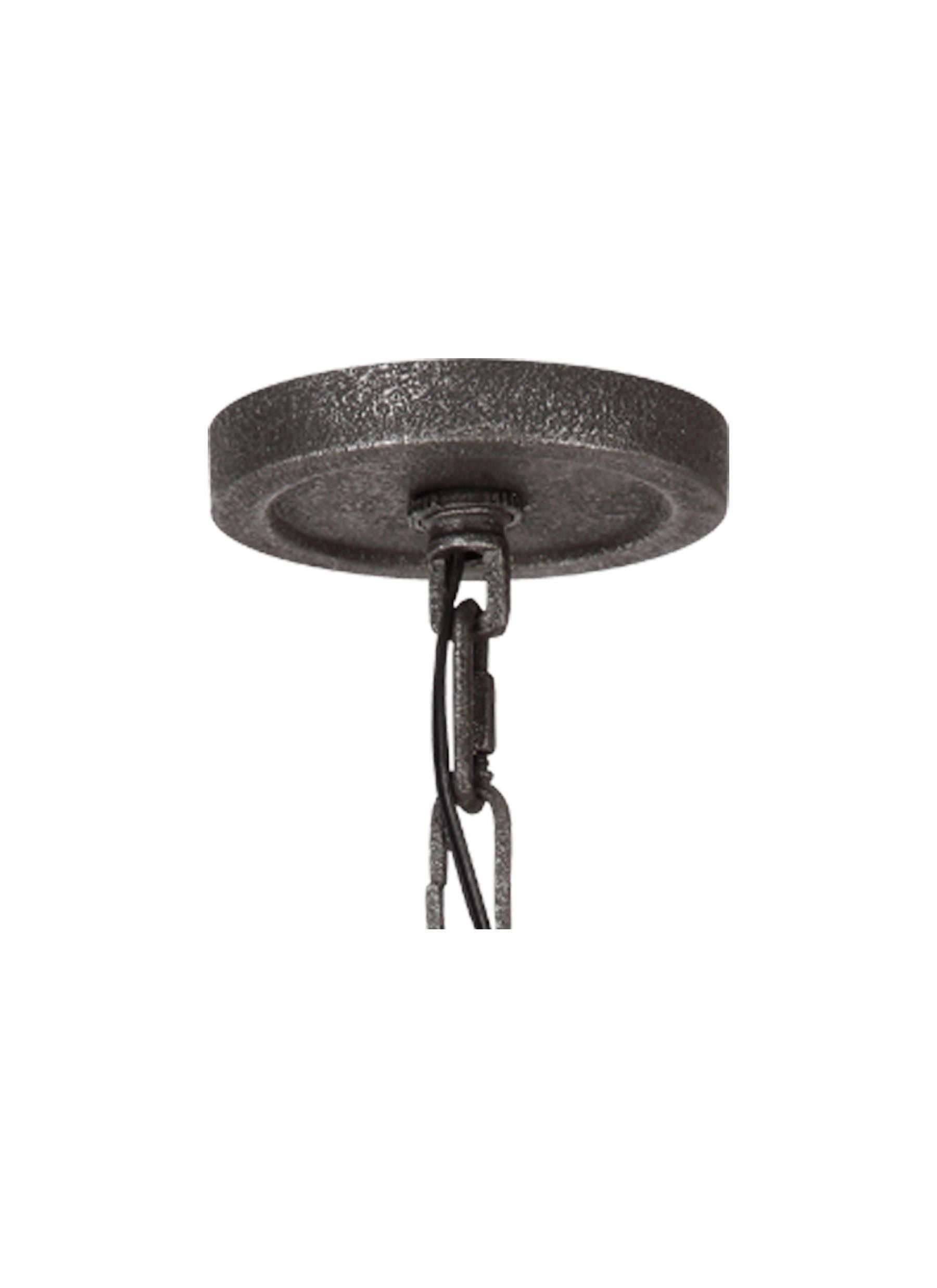 Angelo Chandelier Wood, Black - F3135/9DWK/SGM | FEISS