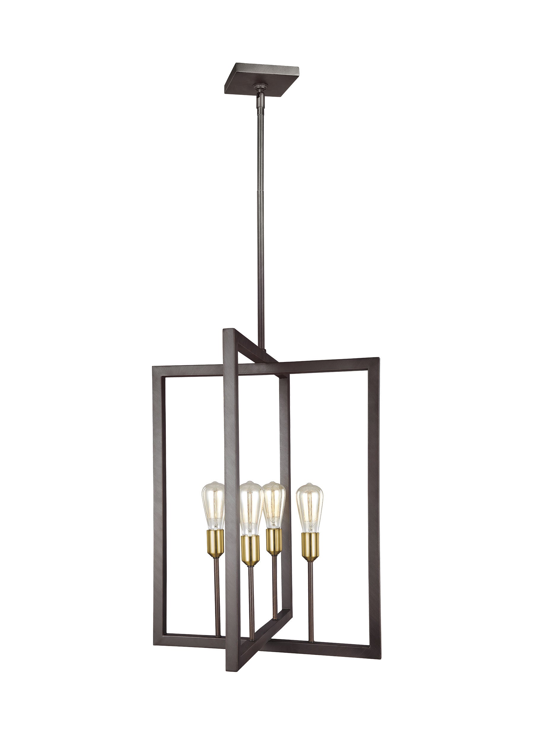 Finnegan Chandelier Bronze - F3146/4NWB | FEISS