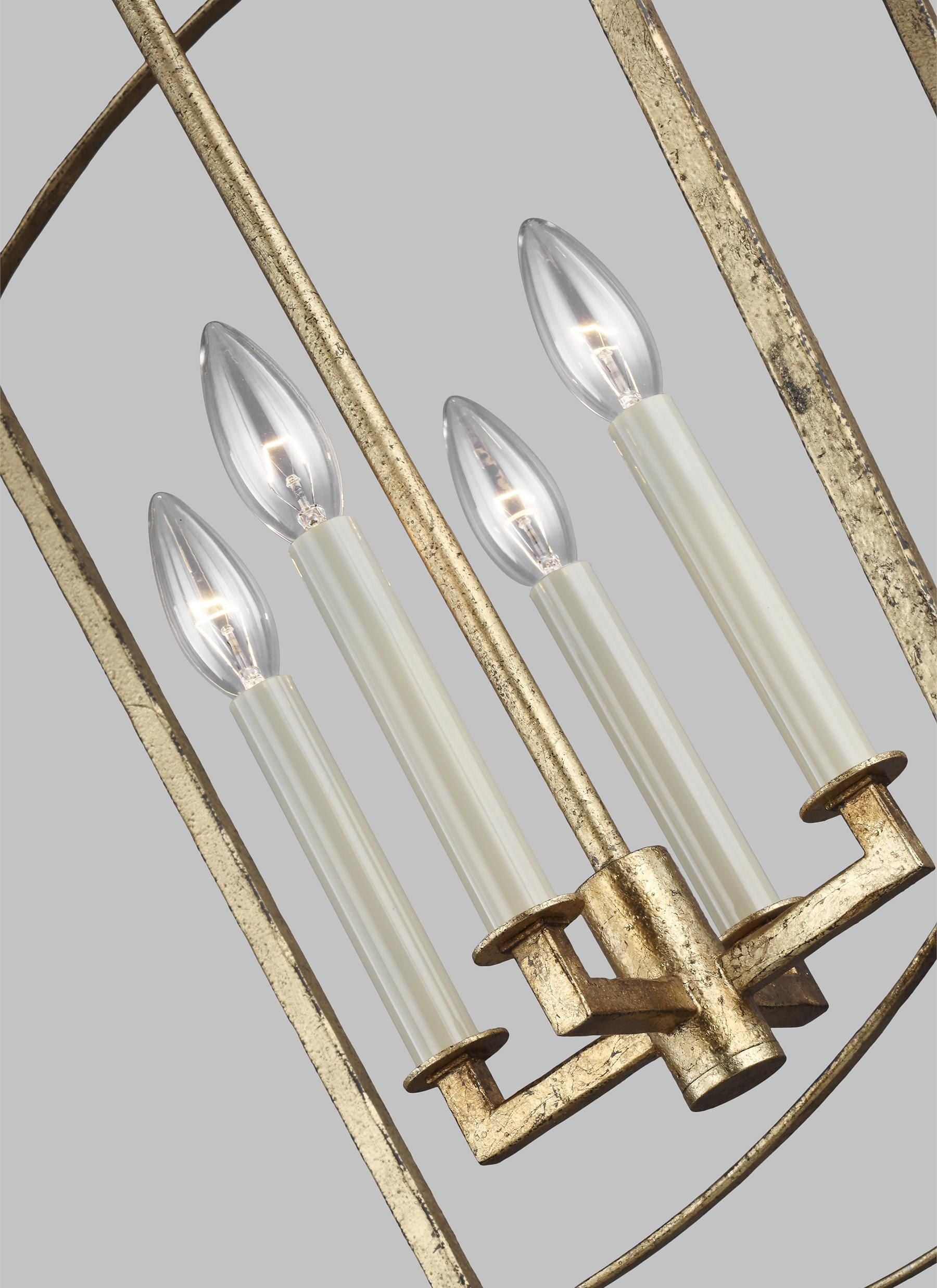 Thayer Chandelier Or - F3322/4ADB | GENERATION LIGHTING
