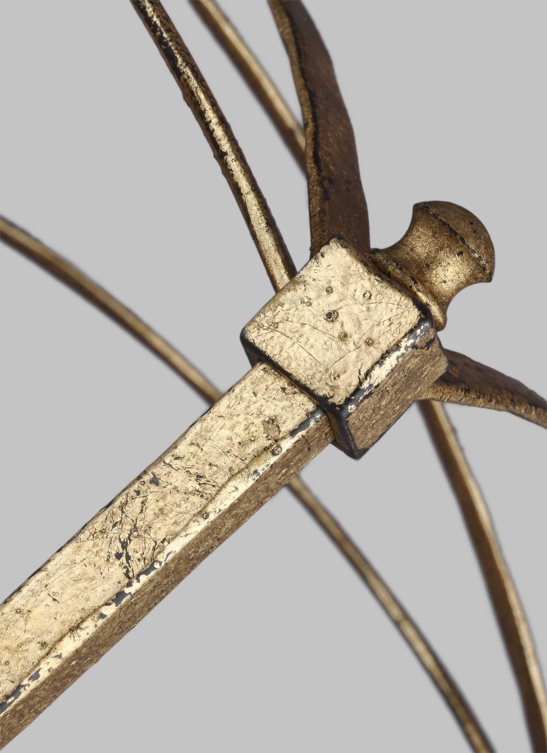 Thayer Chandelier Or - F3322/4ADB | GENERATION LIGHTING