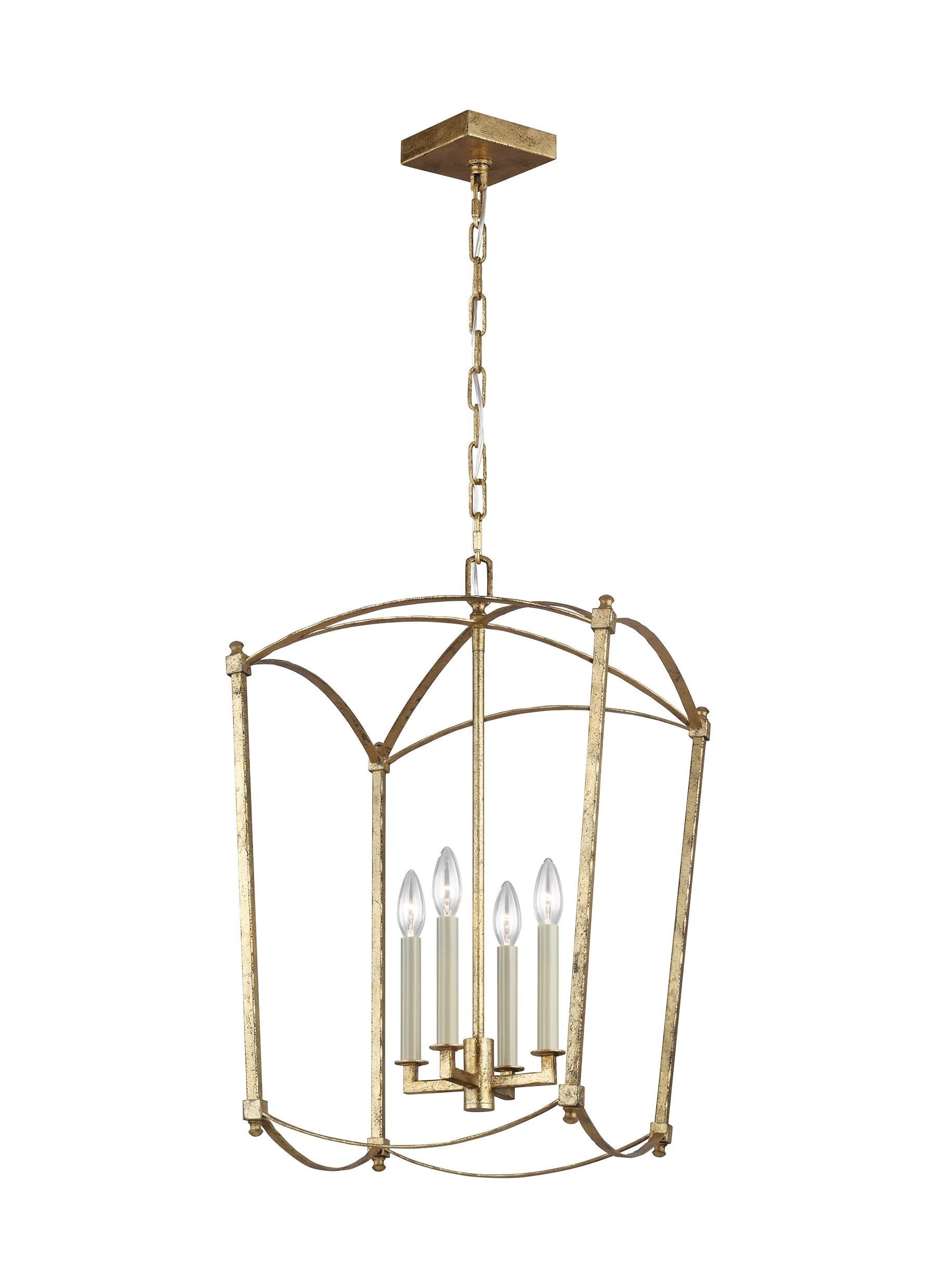 Thayer Chandelier Or - F3322/4ADB | GENERATION LIGHTING