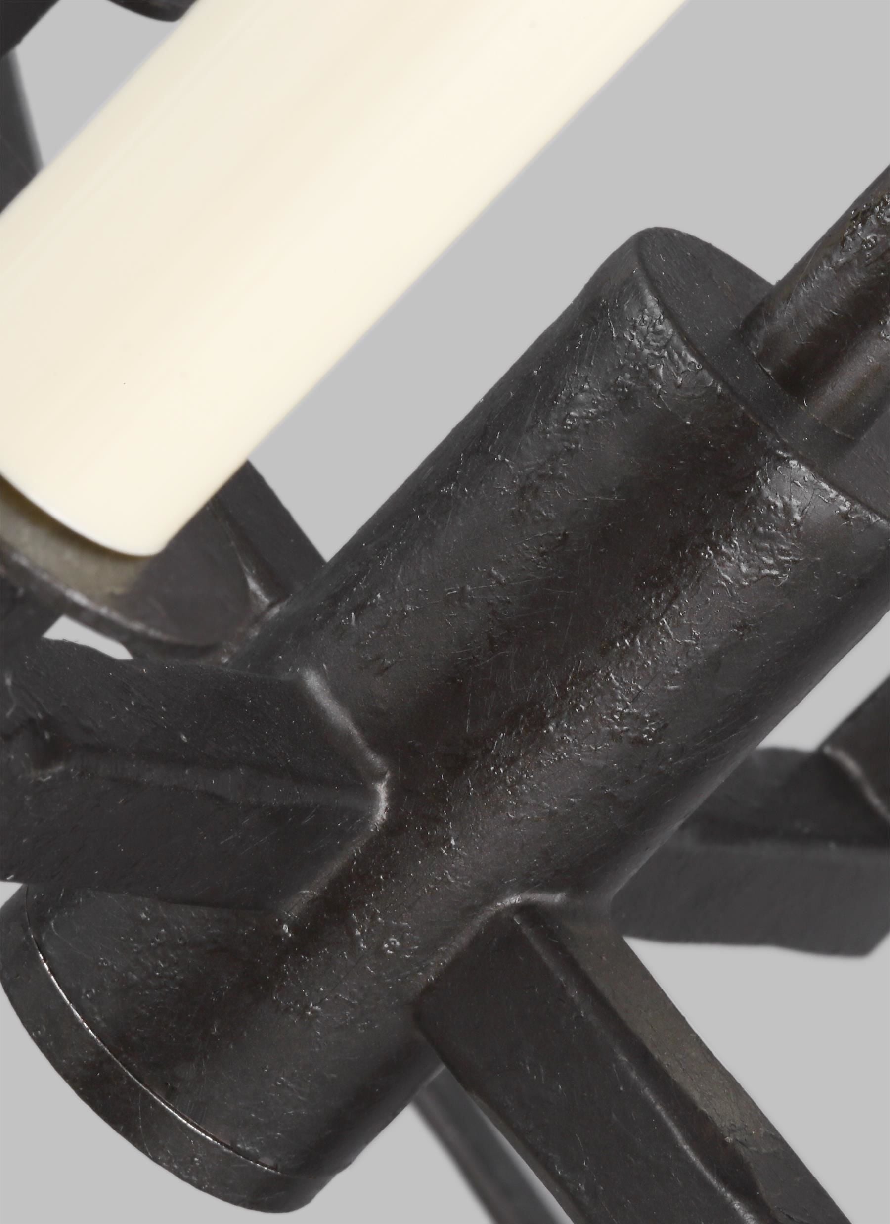 Thayer Chandelier Noir - F3322/4SMS | GENERATION LIGHTING