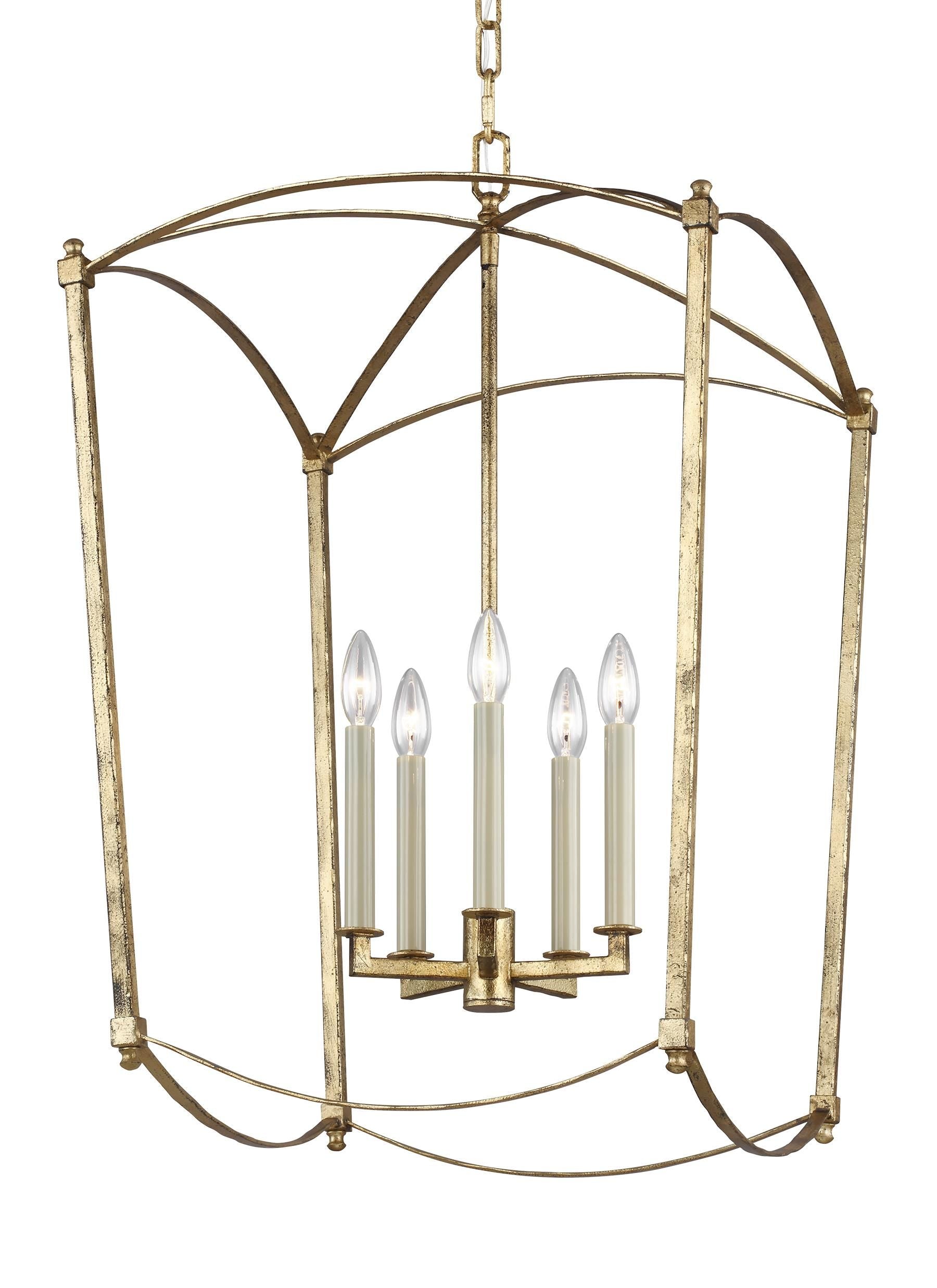 Thayer Chandelier Or - F3323/5ADB | GENERATION LIGHTING