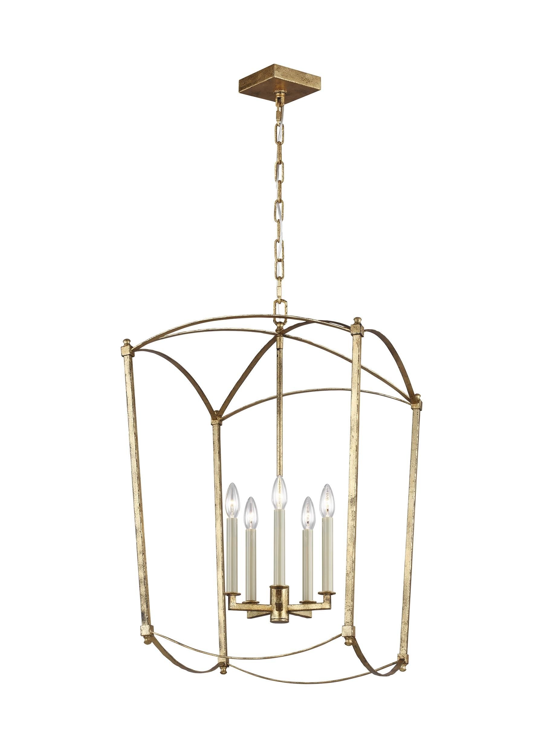 Thayer Chandelier Or - F3323/5ADB | GENERATION LIGHTING
