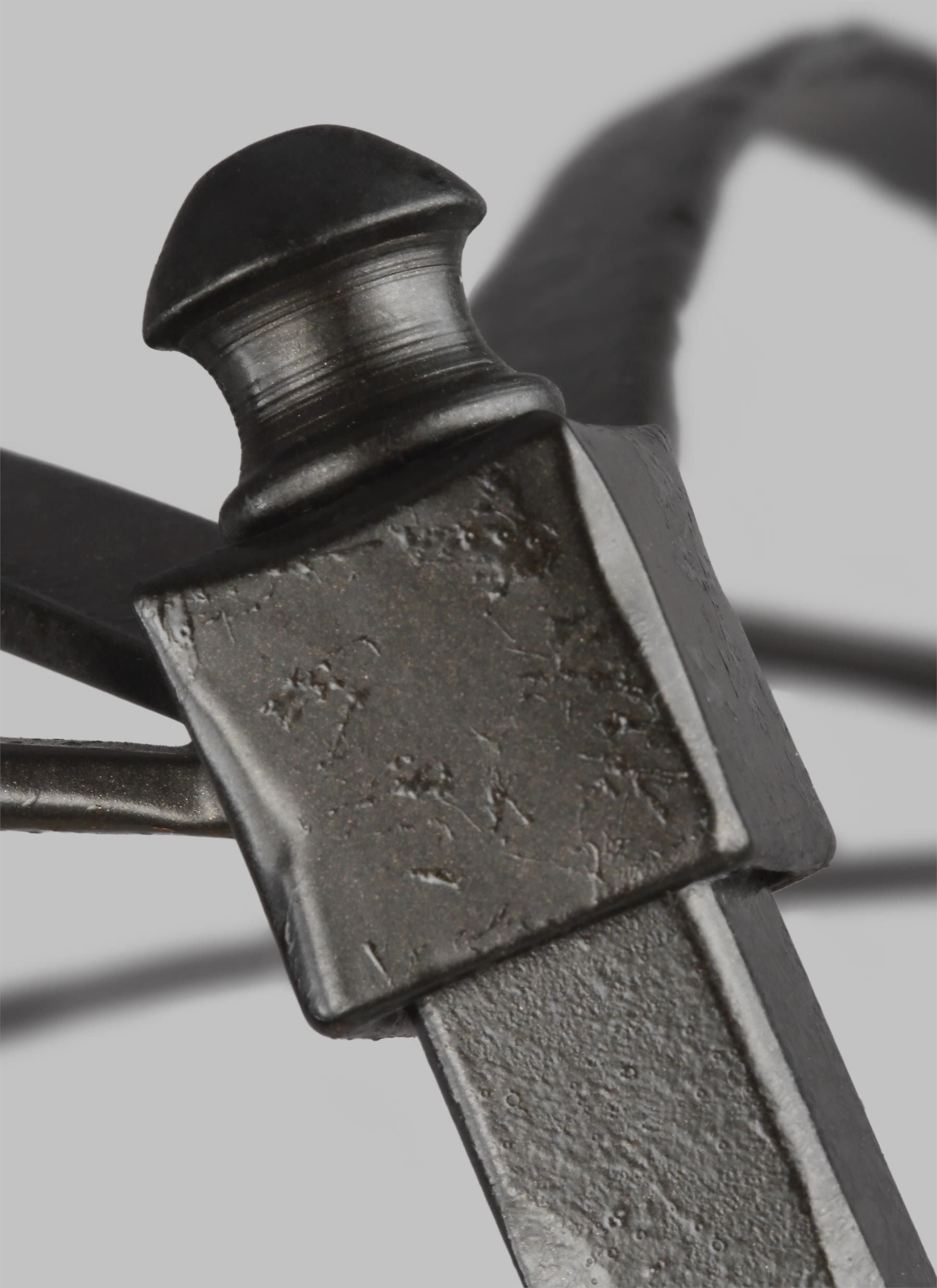 Thayer Chandelier Black - F3323/5SMS | FEISS