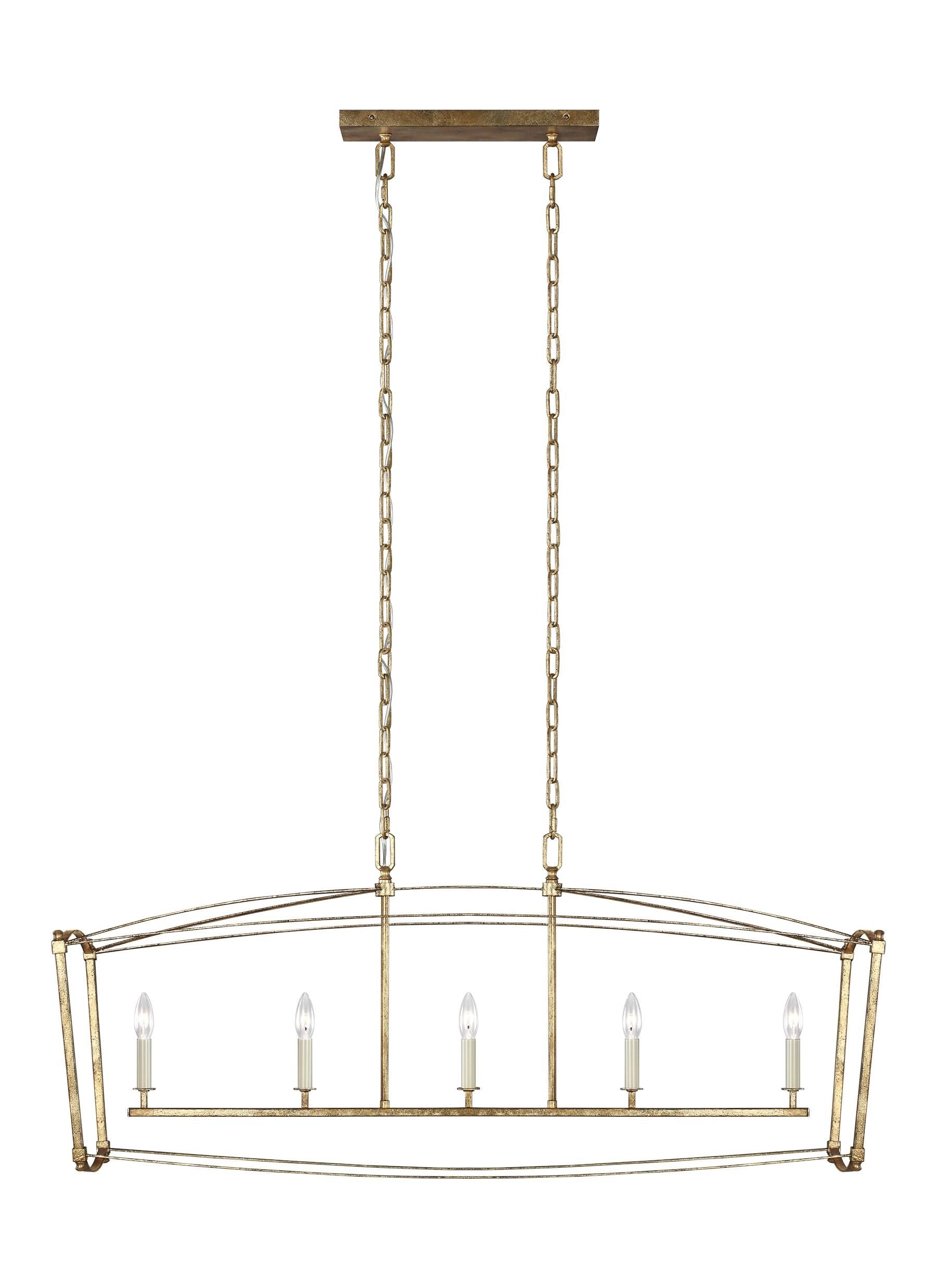 Thayer Chandelier Or - F3326/5ADB | GENERATION-LIGHTING
