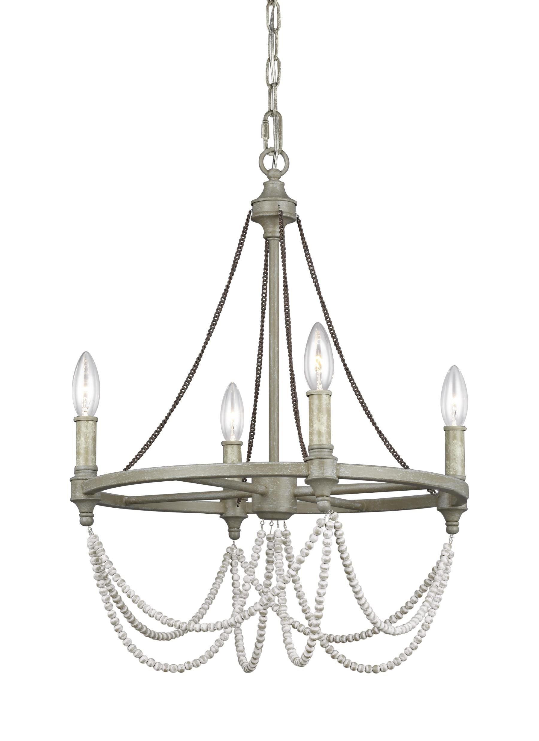 Beverly Chandelier Wood - F3331/4FWO/DWW | FEISS