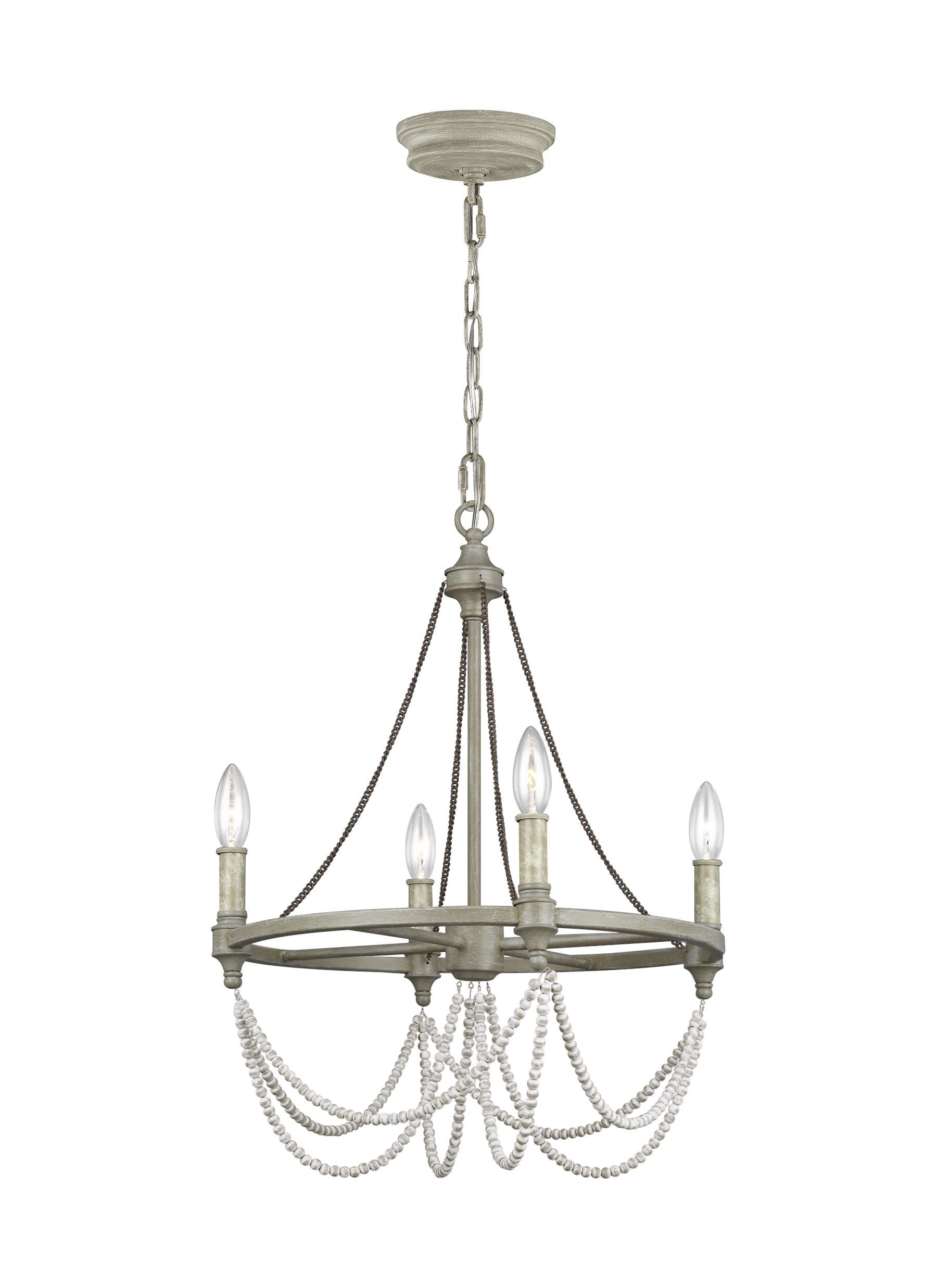 Beverly Chandelier Wood - F3331/4FWO/DWW | FEISS