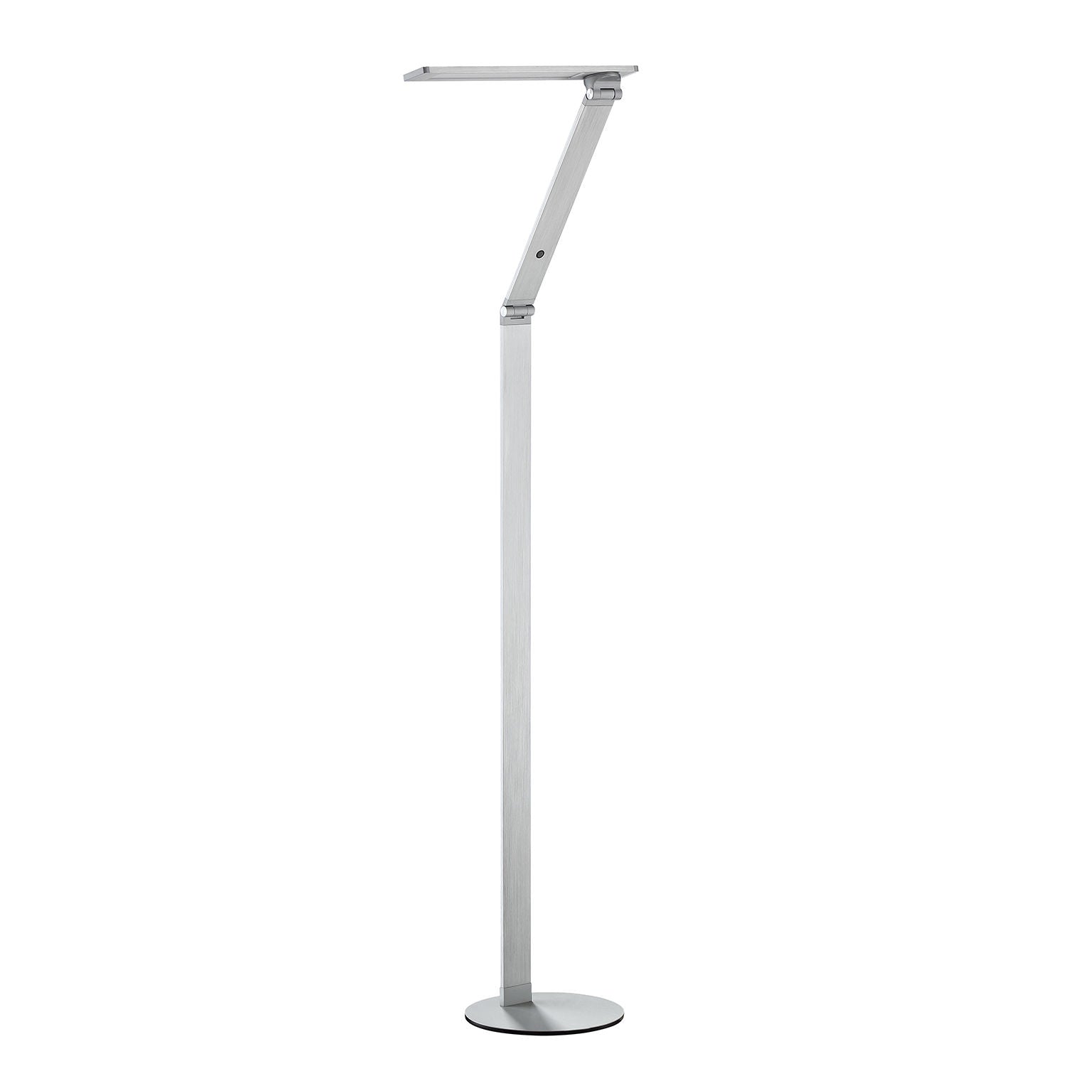 JEXX Lampe sur pied Nickel DEL INTÉGRÉ - FL5002-BAL | KENDAL