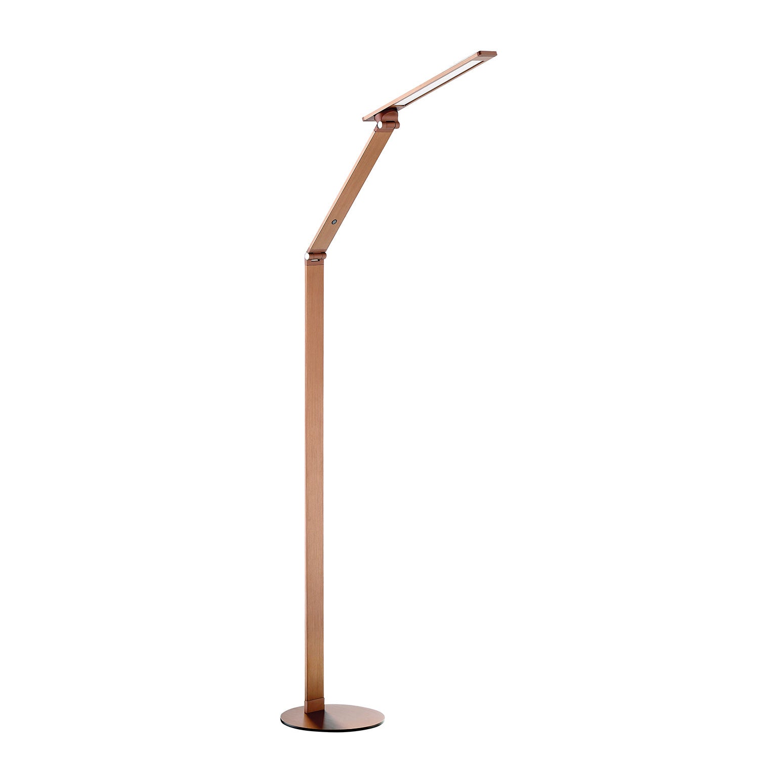 JEXX Lampe sur pied Bronze DEL INTÉGRÉ - FL5002-RB | KENDAL
